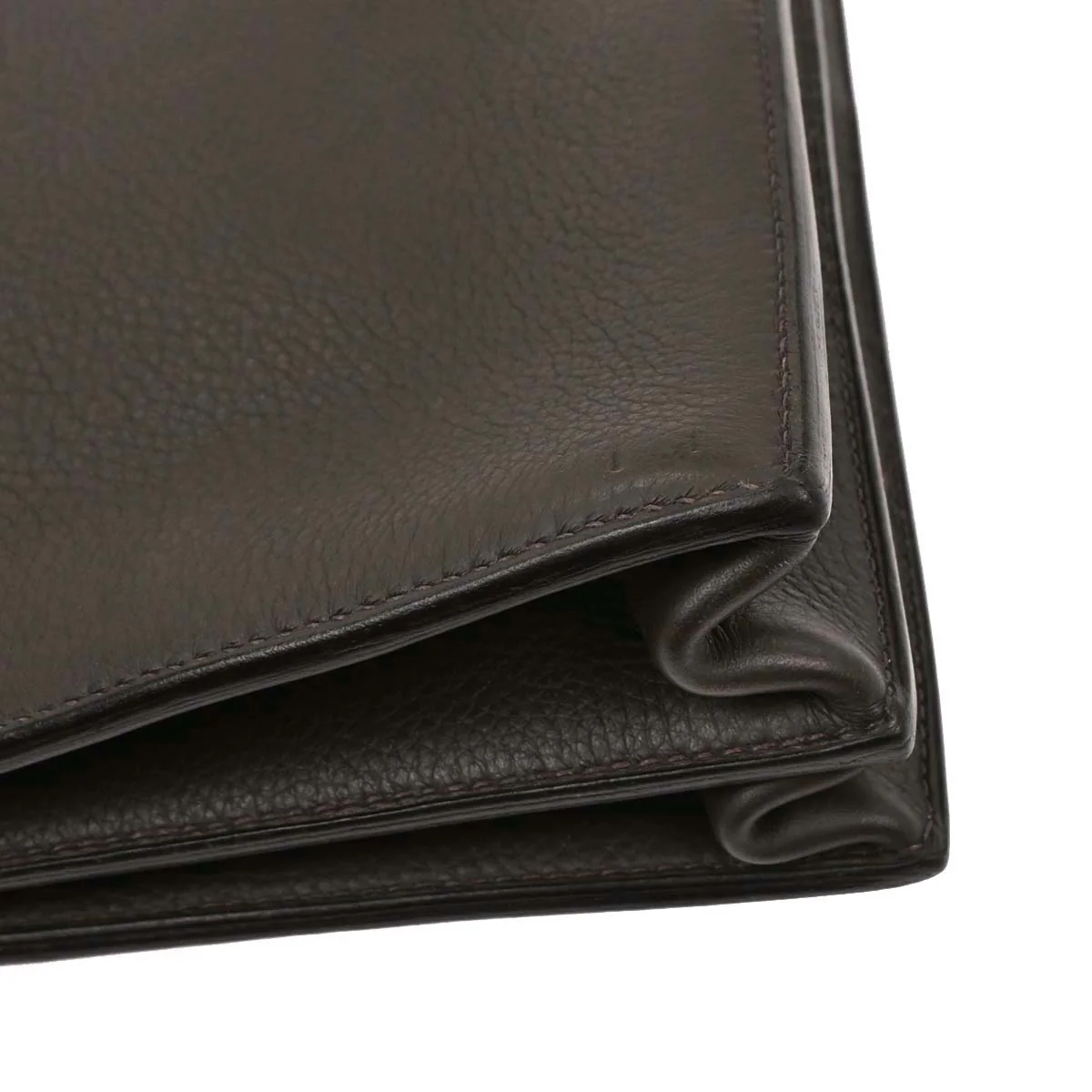 Hermes Taurillon Clemence Sac a Depeches DPLG Business Handbag - Image 3