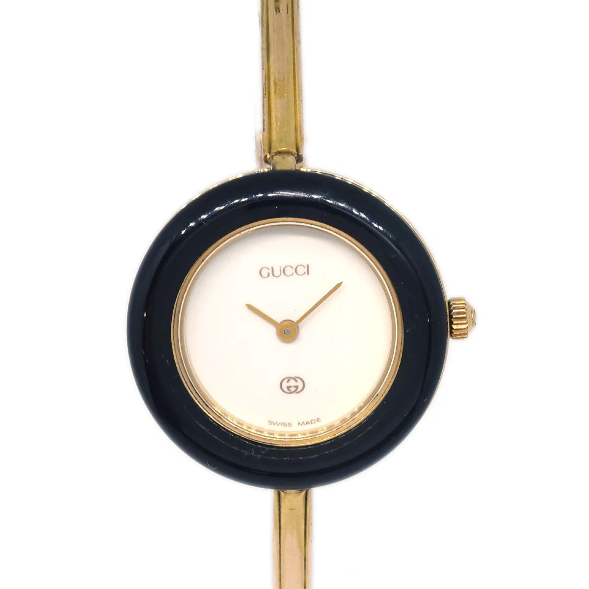 Gucci 11/12 Change Bezel Chameleon Quartz Watch SS - Image 3