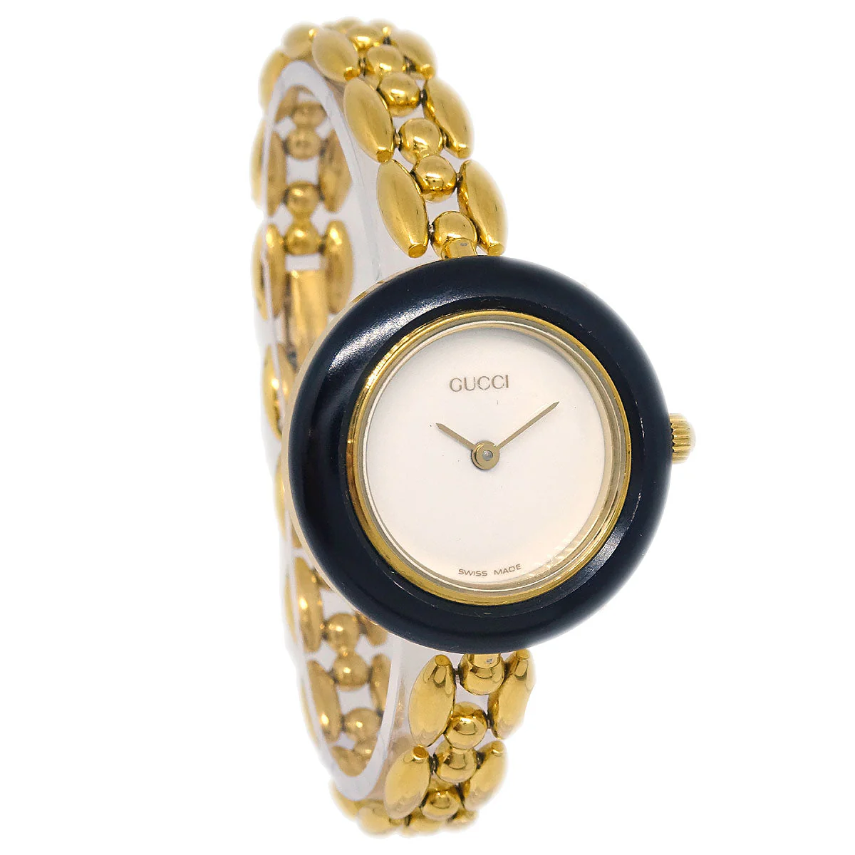 Gucci 11/12.2 Change Bezel Chameleon Quartz Watch SS - Image 3
