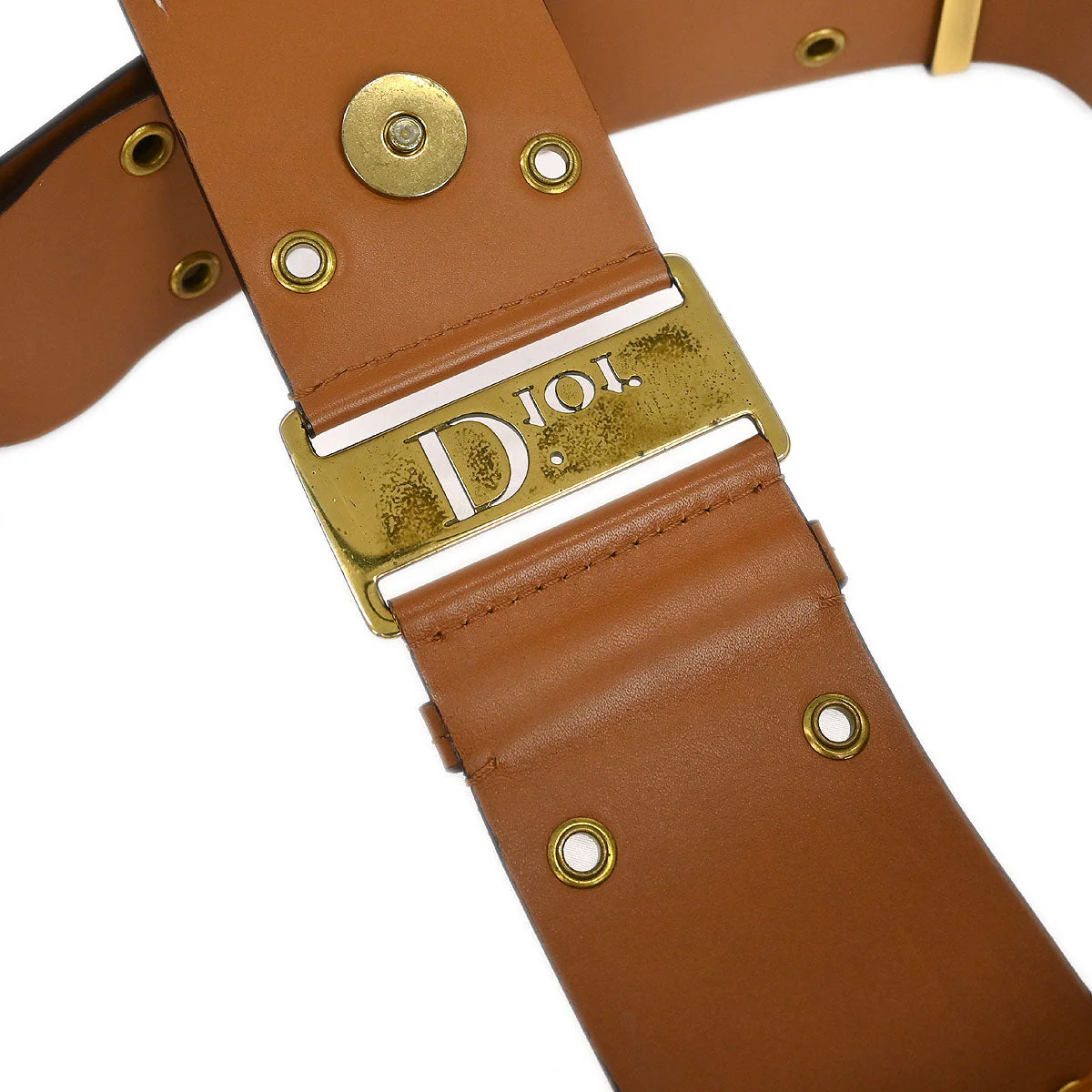 Christian Dior Brown Street Chic Columbus Shoulder Bag - Image 8