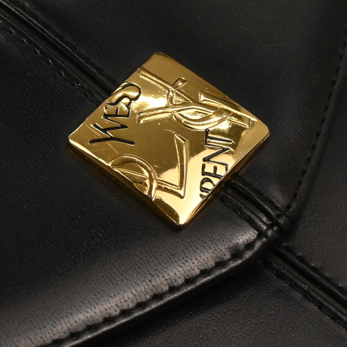 Yves Saint Laurent Black Handbag - Image 4