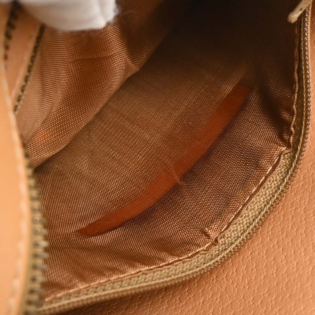Celine Beige PVC Macadam Shoulder Bag - Image 10