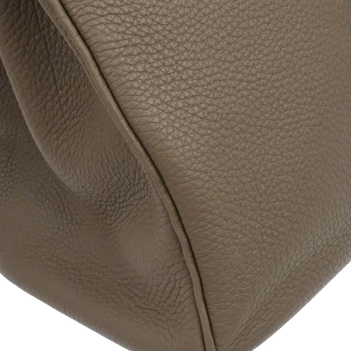 Hermes Etoupe Gray Togo Birkin 35 Handbag - Image 5