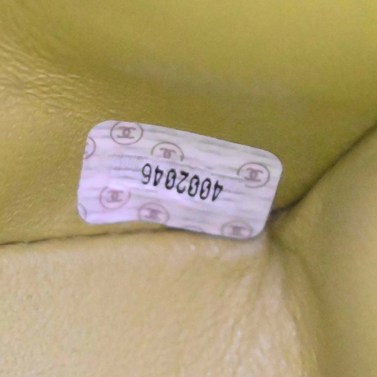 Chanel Light Green Lambskin Small Classic Double Flap Shoulder Bag - Image 12