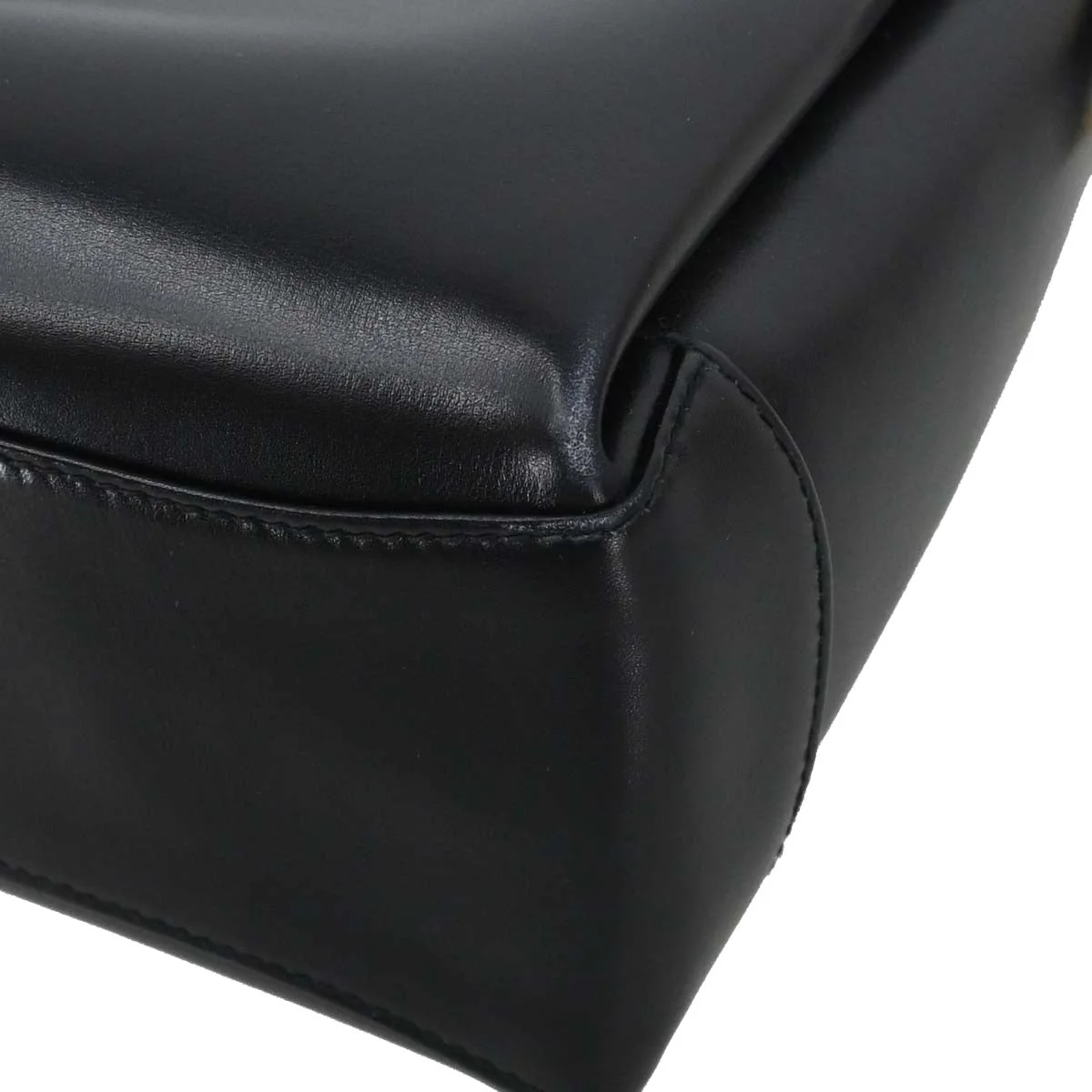 Gucci Black Bamboo Handbag - Image 5