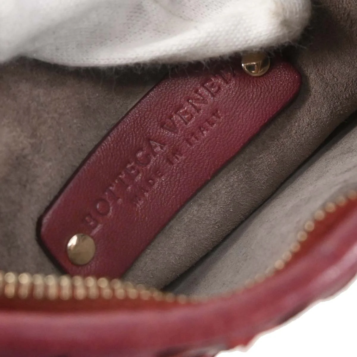 Bottega Veneta Bordeaux Lambskin Intrecciato Hobo Handbag - Image 18