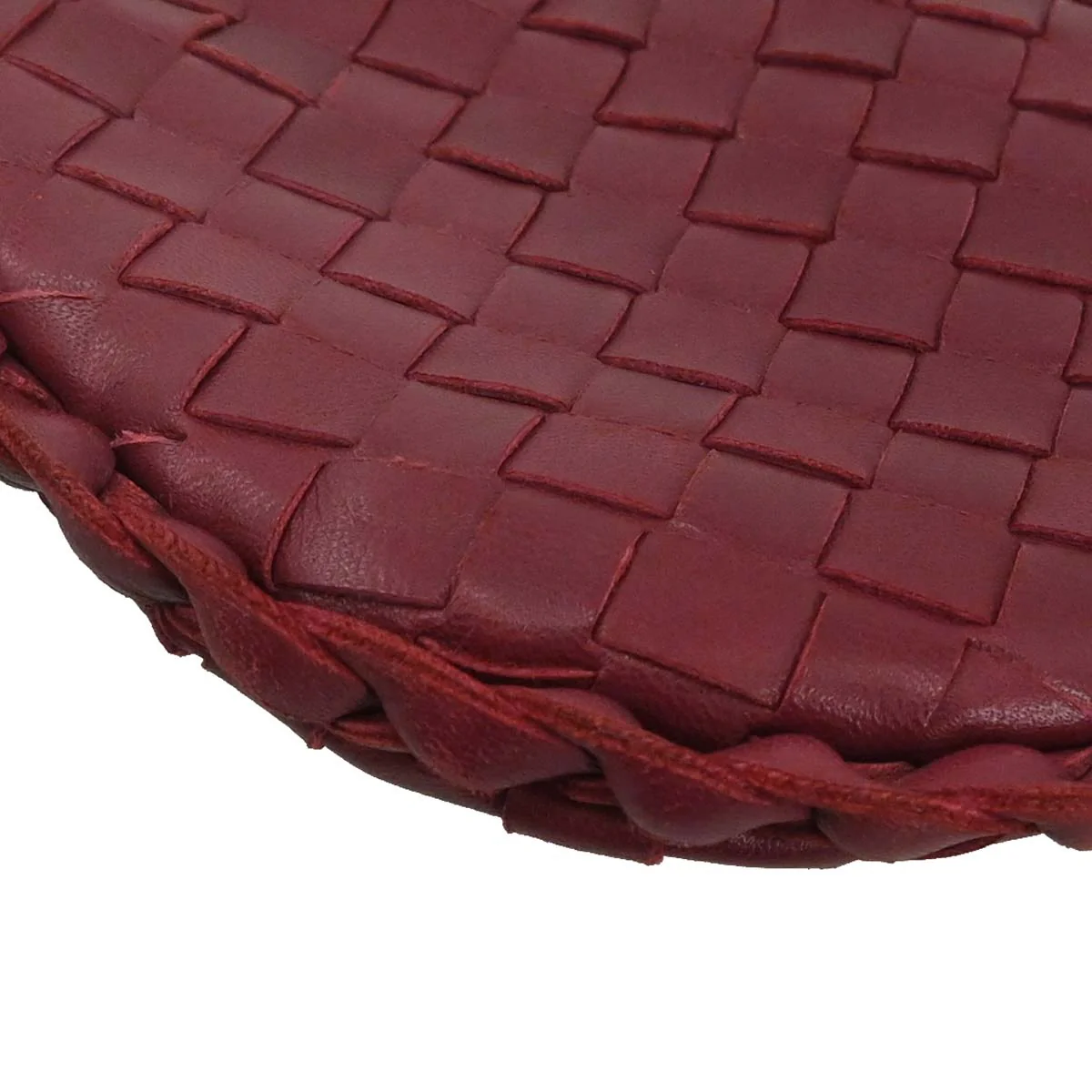 Bottega Veneta Bordeaux Lambskin Intrecciato Hobo Handbag - Image 6