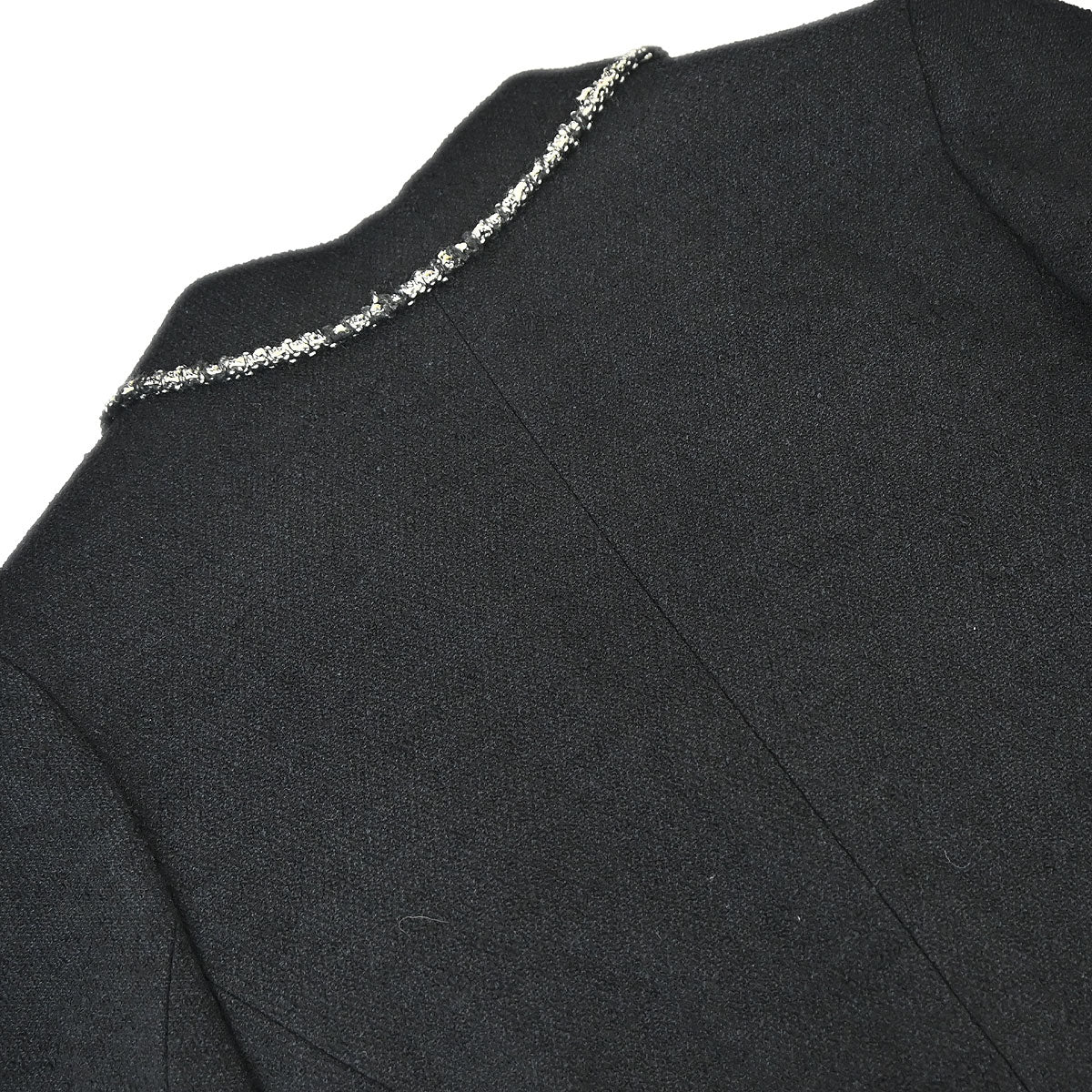Chanel 2005 Black Emblem Double Breasted Coat #38 - Image 13