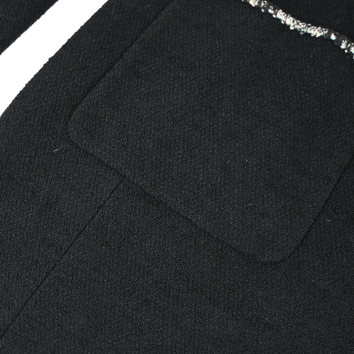 Chanel 2005 Black Emblem Double Breasted Coat #38 - Image 8