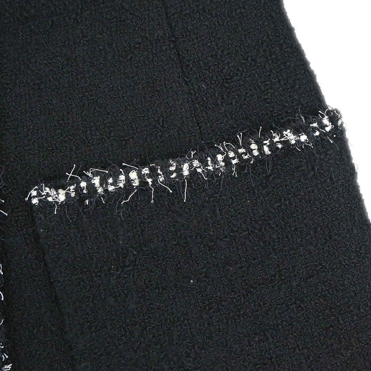 Chanel 1994 Double Breasted Jacket Black #38 - Image 6