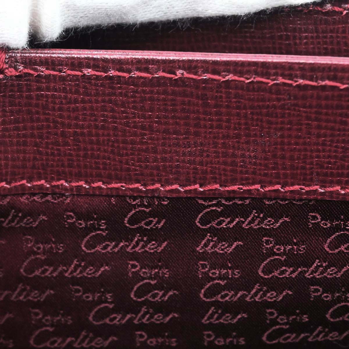 Cartier Bordeaux Shoulder Bag - Image 20