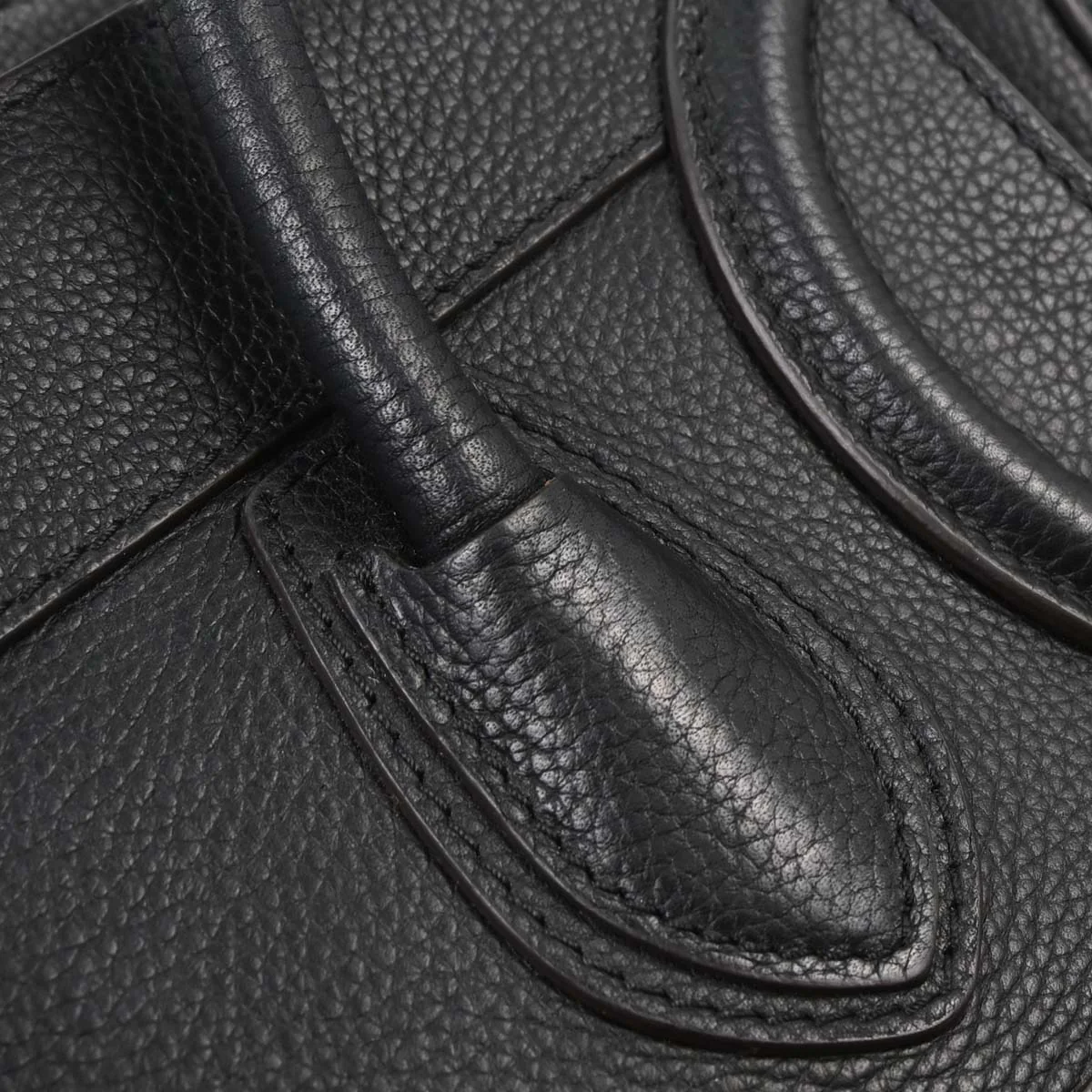 Celine Black Luggage Micro Tote Handbag - Image 14
