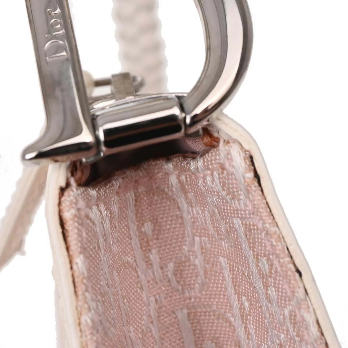 Christian Dior Light Pink Trotter Handbag - Image 11