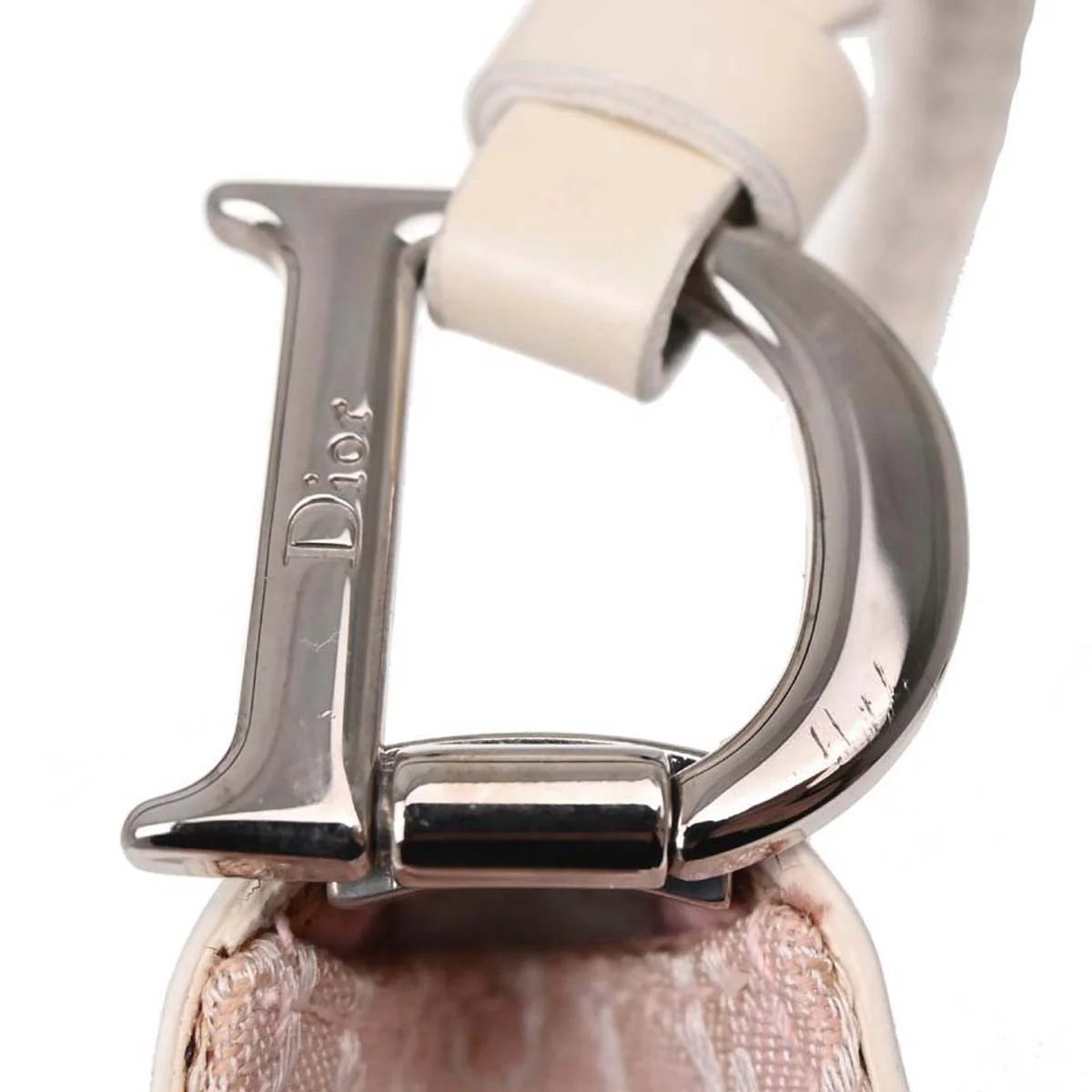 Christian Dior Light Pink Trotter Handbag - Image 12