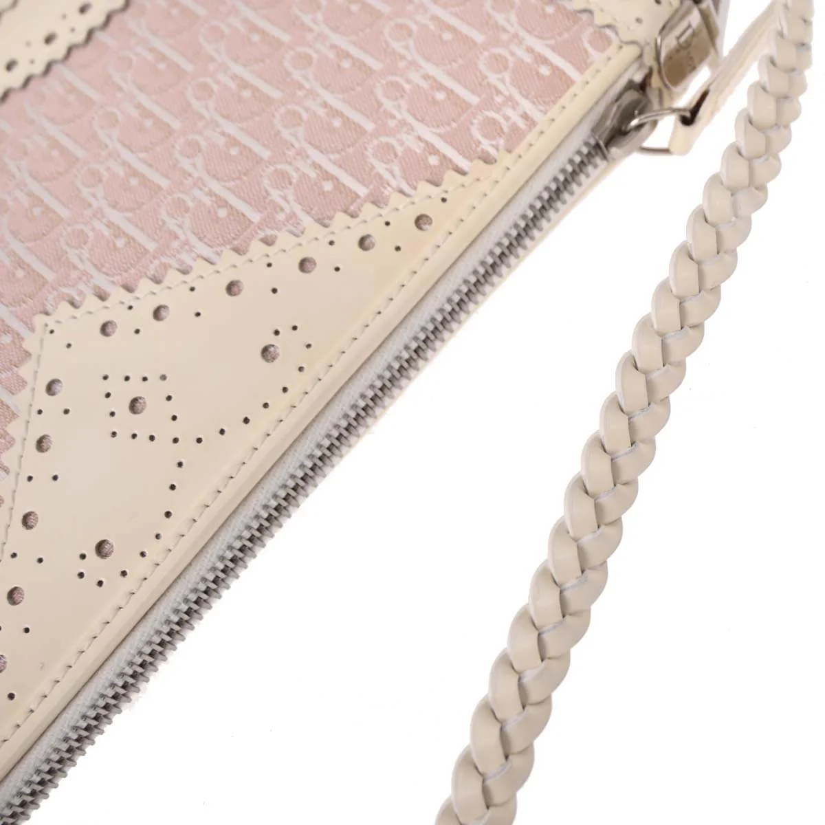 Christian Dior Light Pink Trotter Handbag - Image 13