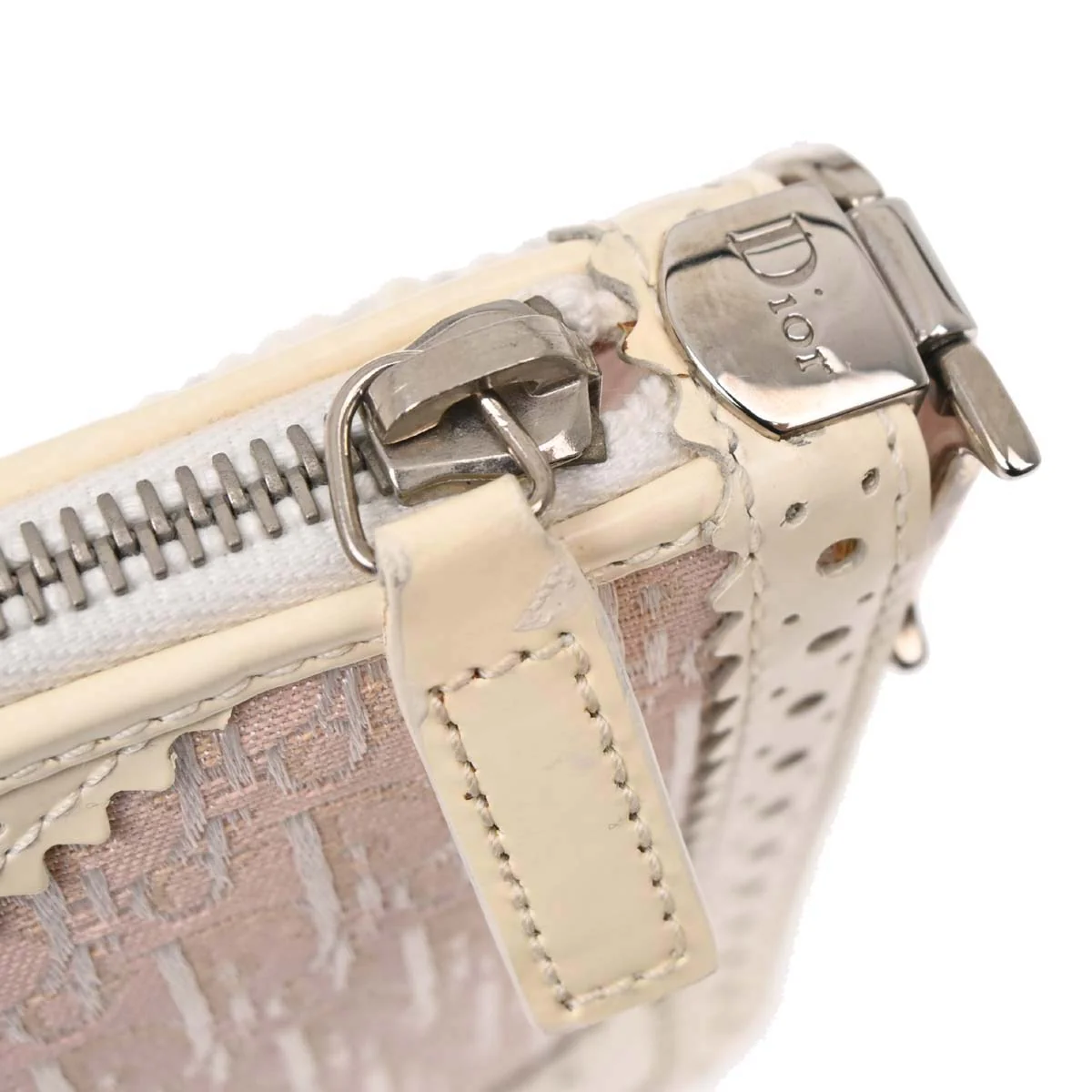 Christian Dior Light Pink Trotter Handbag - Image 14