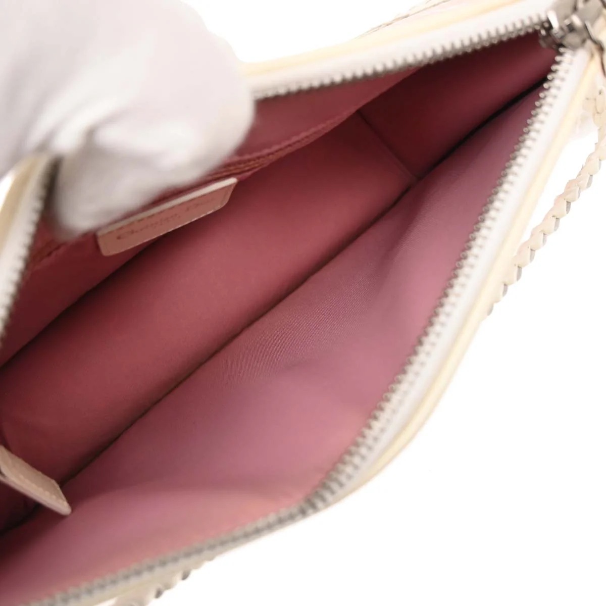 Christian Dior Light Pink Trotter Handbag - Image 16