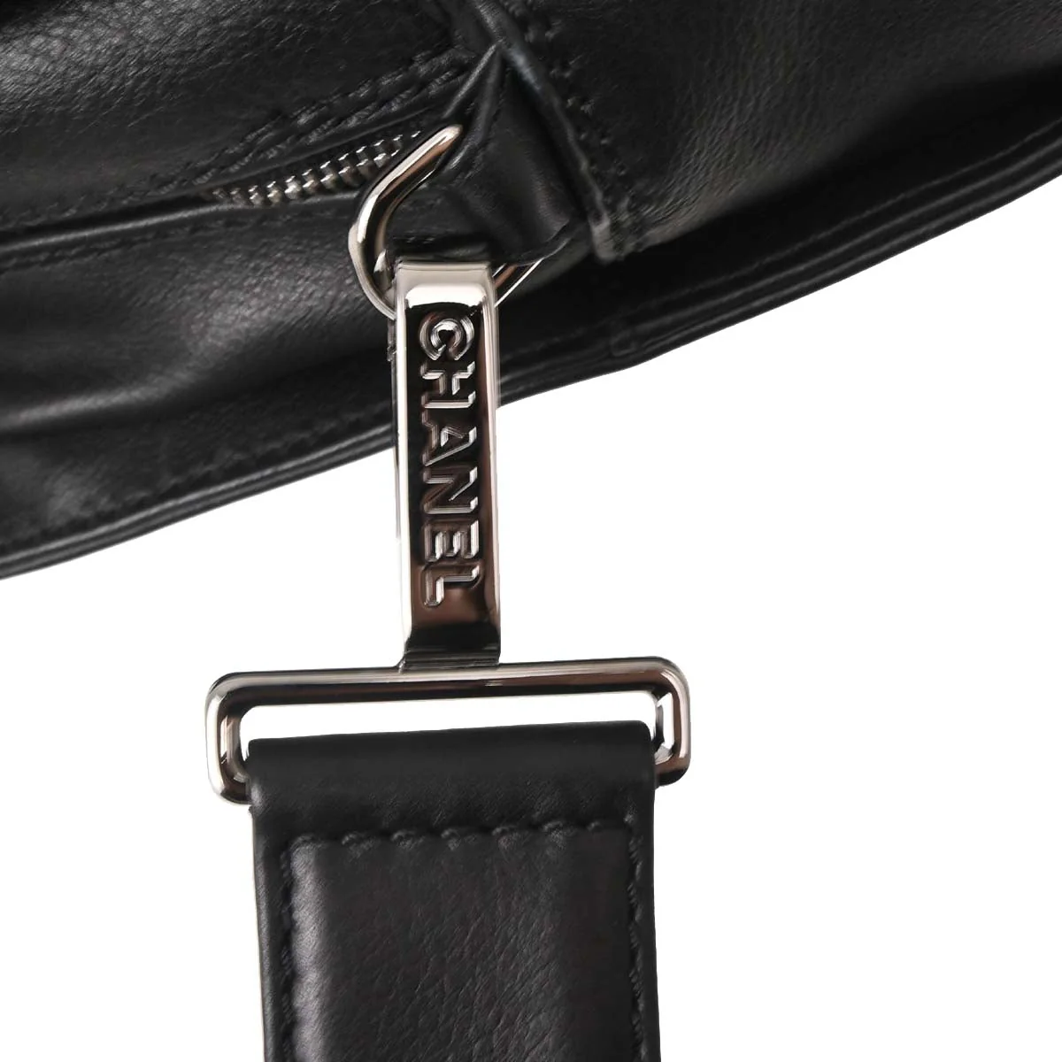 Chanel Black Calfskin 2way Shoulder Tote Bag - Image 7