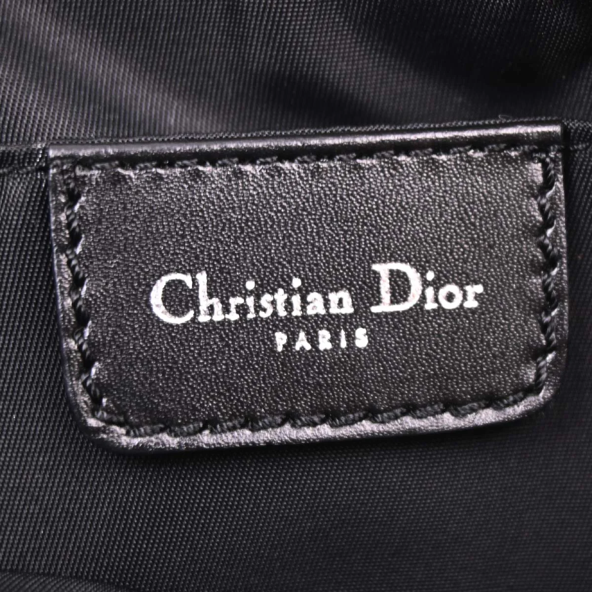 Christian Dior Black Canvas Trotter Handbag - Image 14