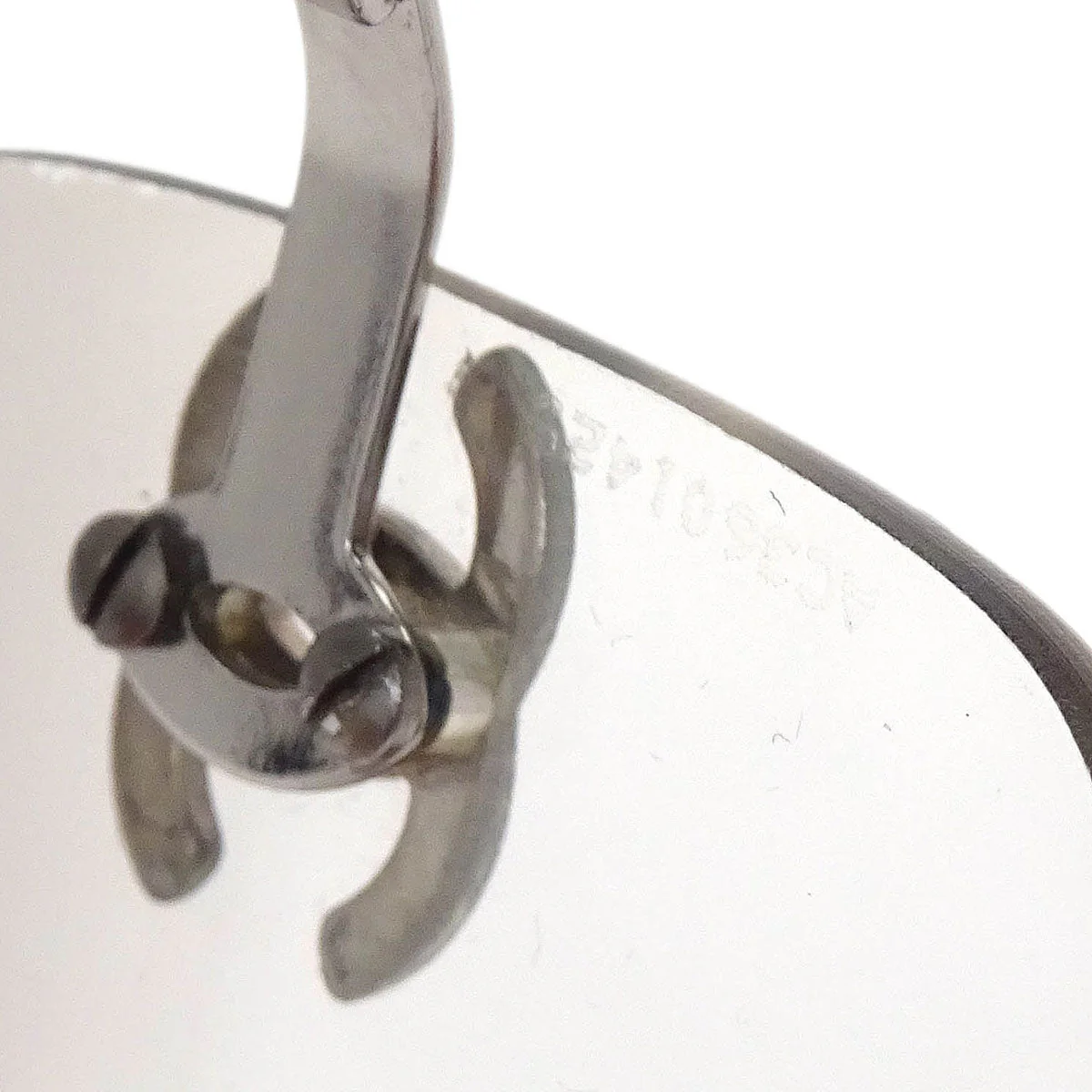 Chanel Sunglasses Eyewear Gray Rhinestone Small Good - Image 7