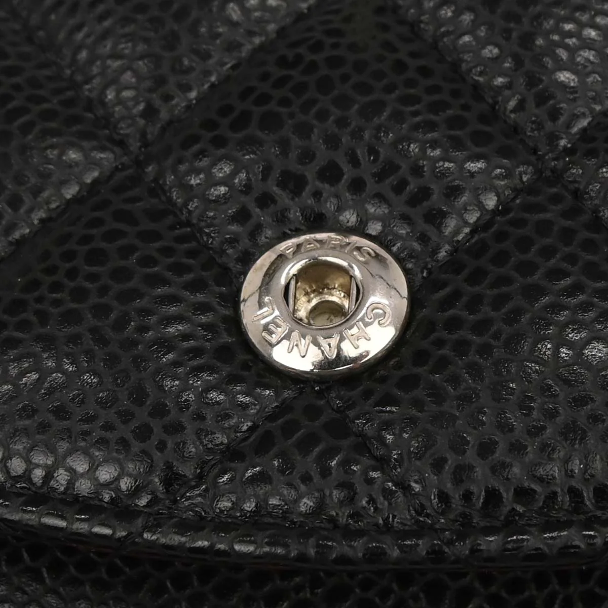 Chanel Black Caviar Skin Medium Classic Double Flap Shoulder Bag - Image 19