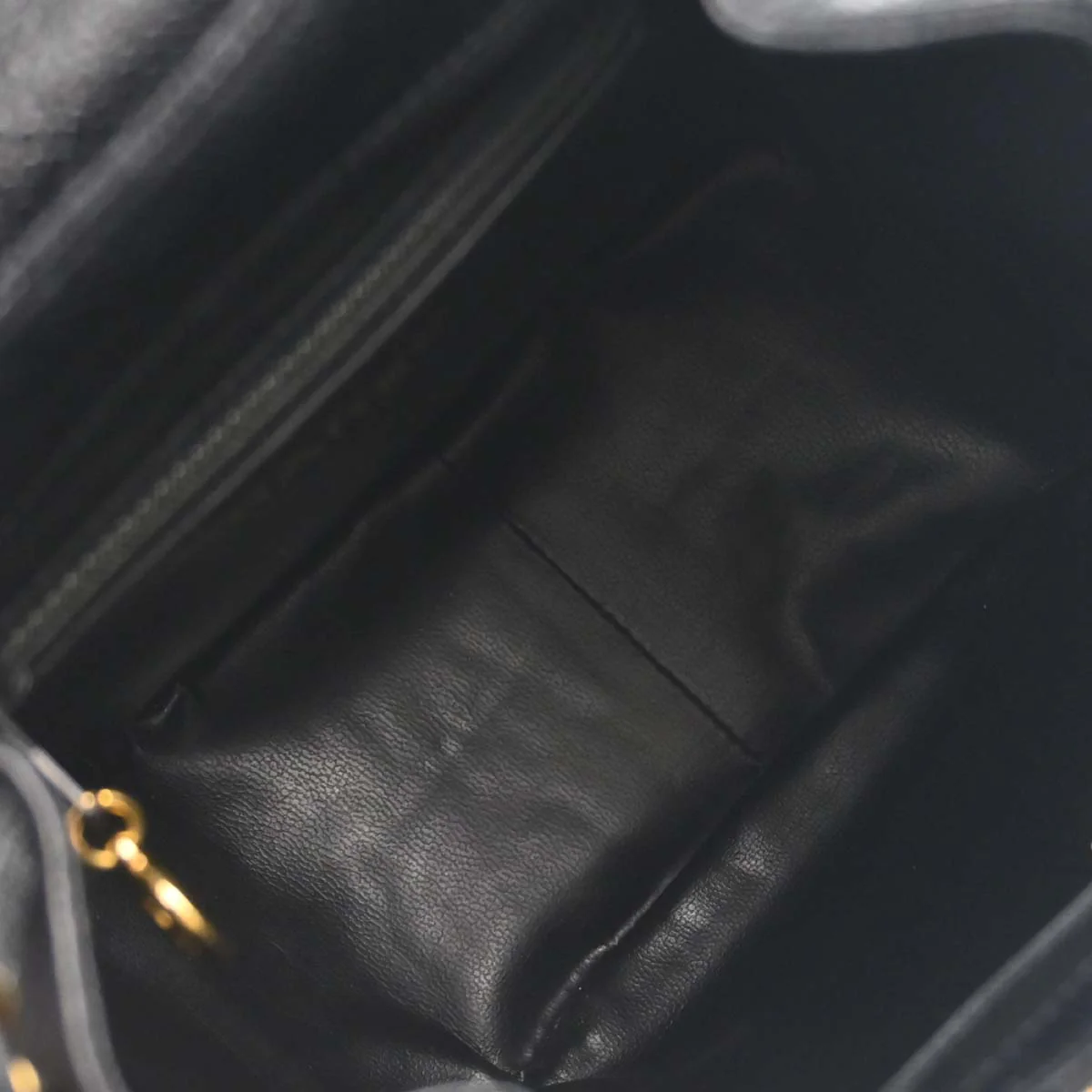 Chanel Black Caviar Skin Shoulder Bag - Image 17