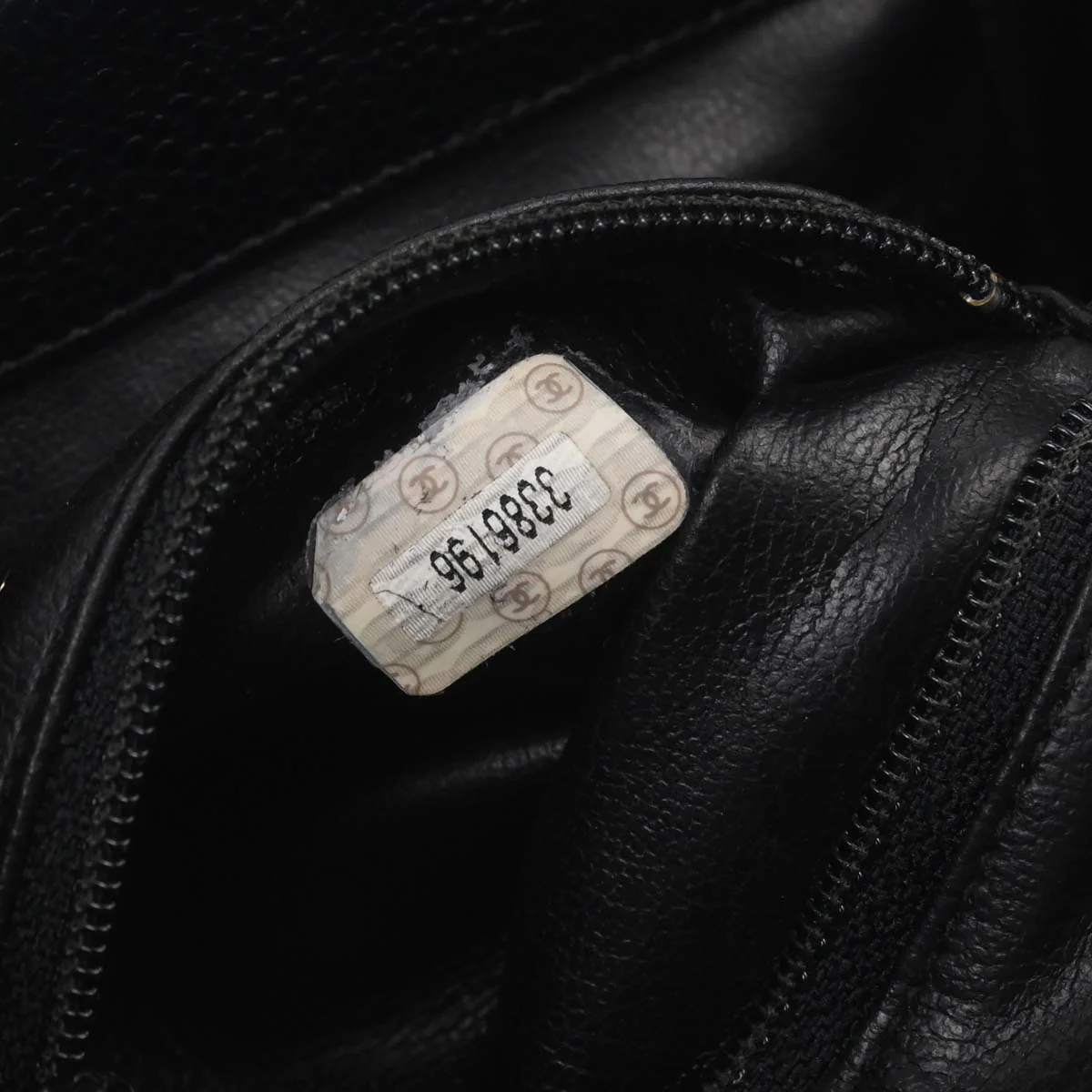 Chanel Black Caviar Skin Shoulder Bag - Image 20