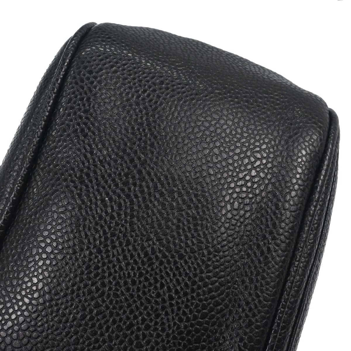 Chanel Black Caviar Skin Shoulder Bag - Image 6