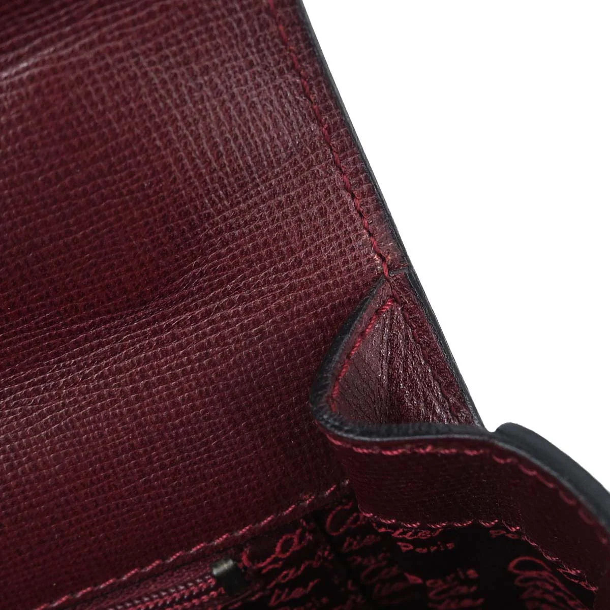 Cartier Bordeaux Handbag - Image 13