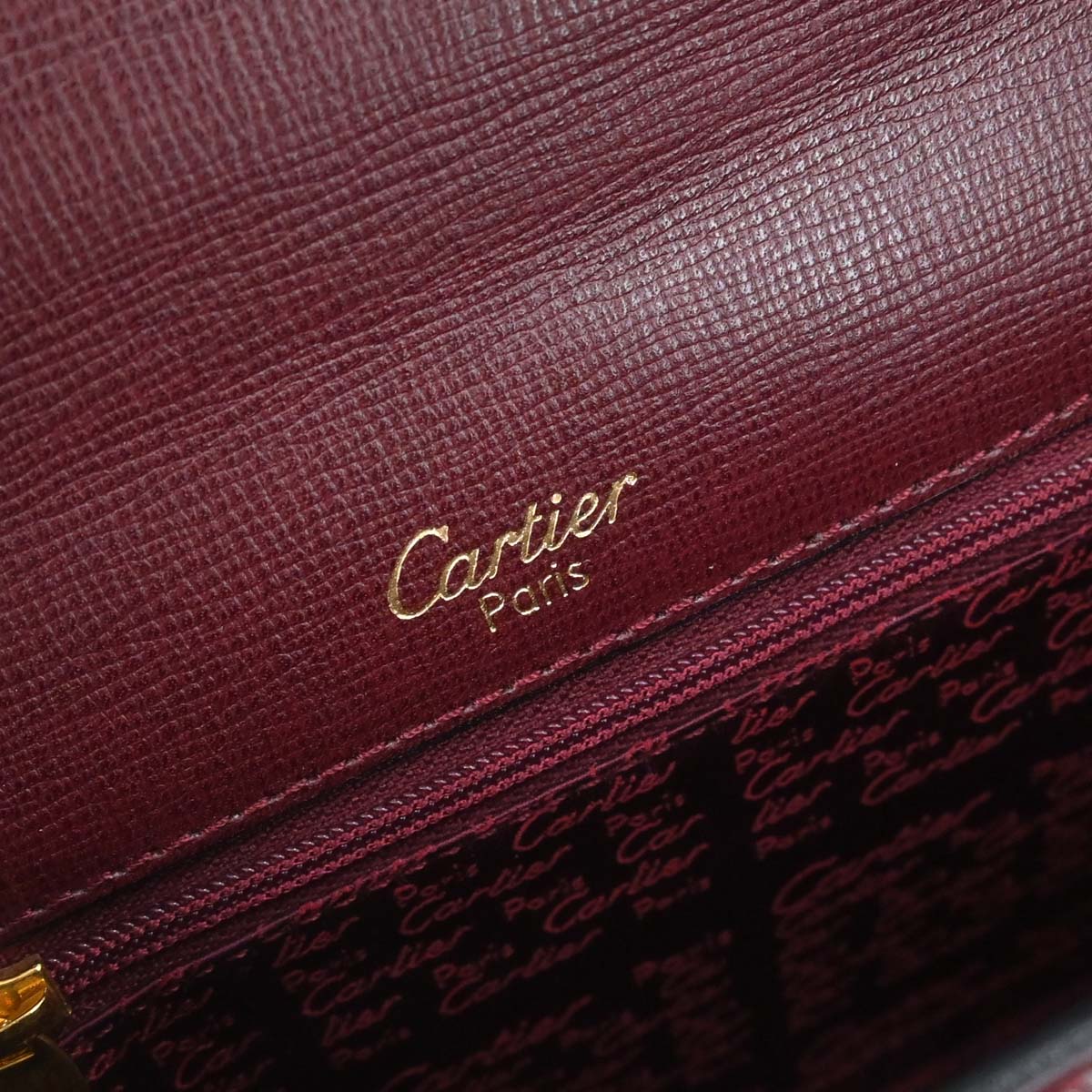 Cartier Bordeaux Handbag - Image 14