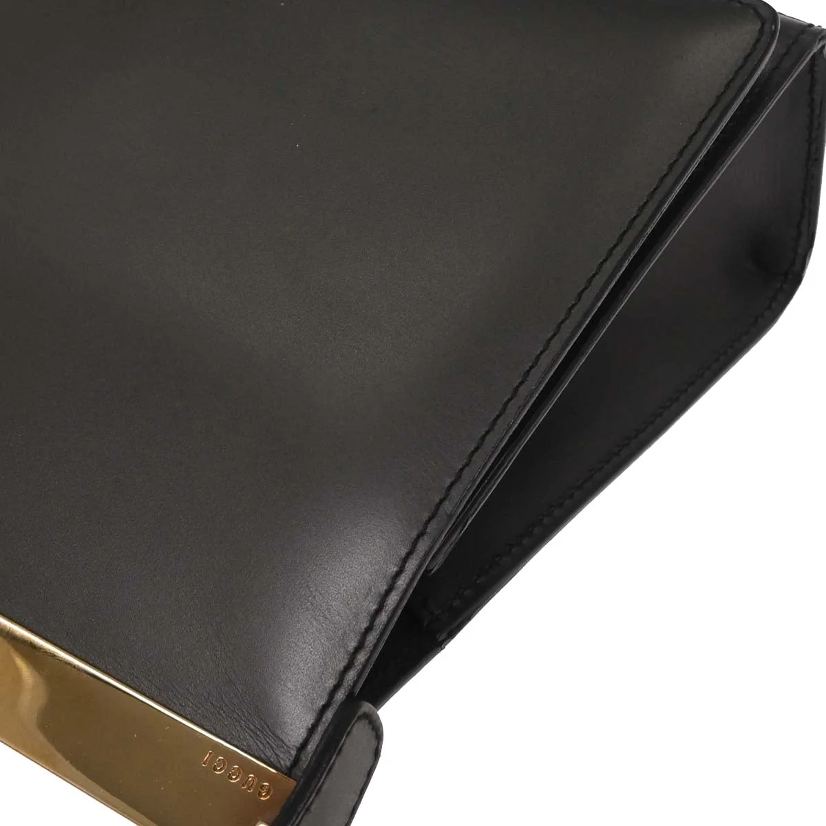 Gucci Black Leather Handbag - Image 5