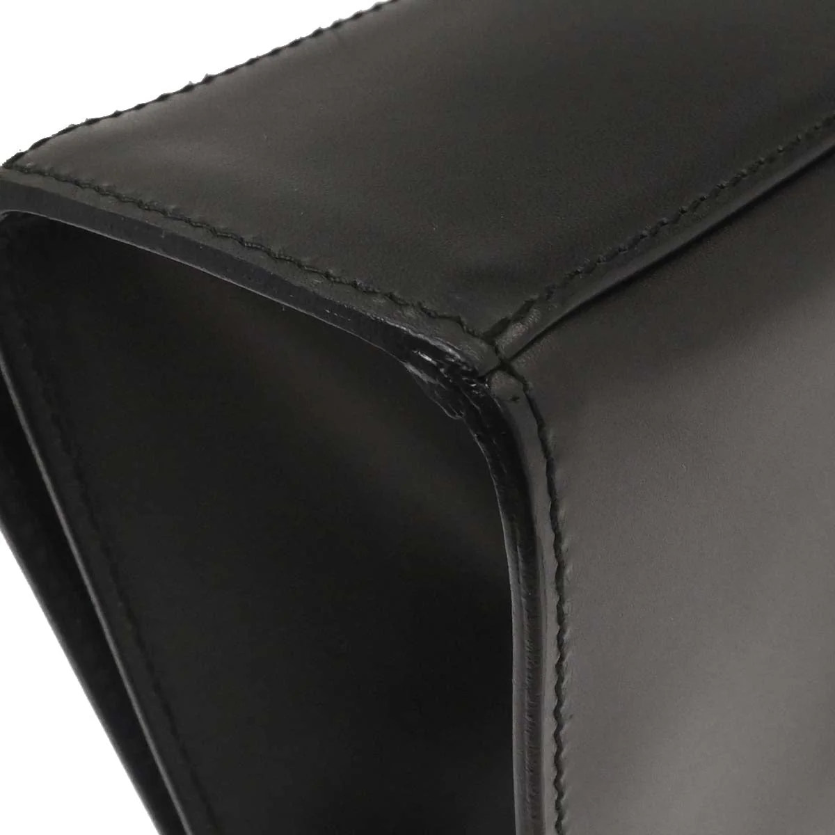 Gucci Black Leather Handbag - Image 7