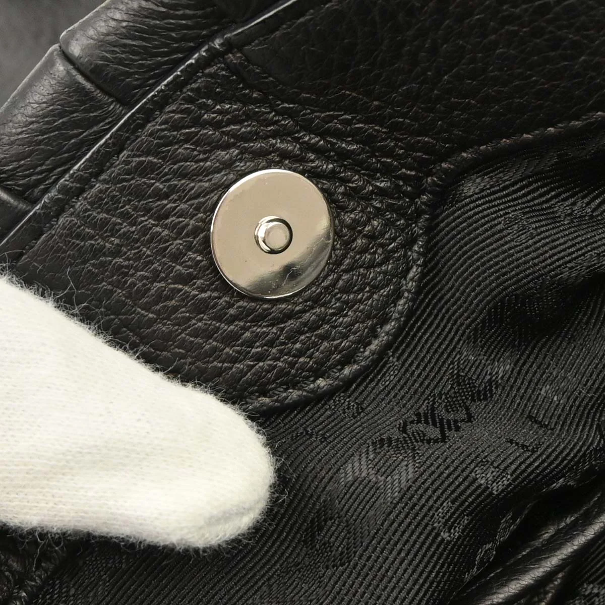 Celine * Black Leather Tote Handbag - Image 18