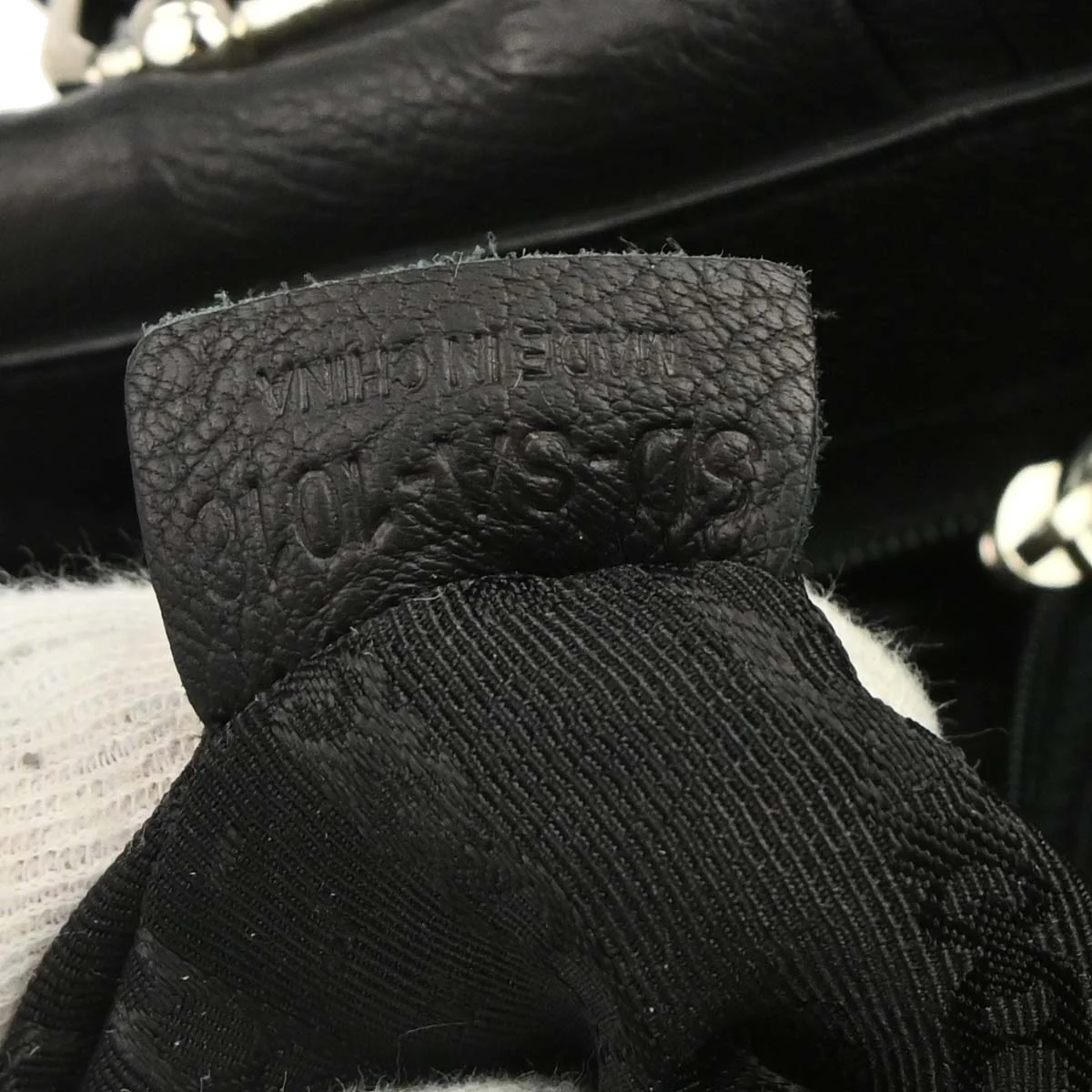 Celine * Black Leather Tote Handbag - Image 20