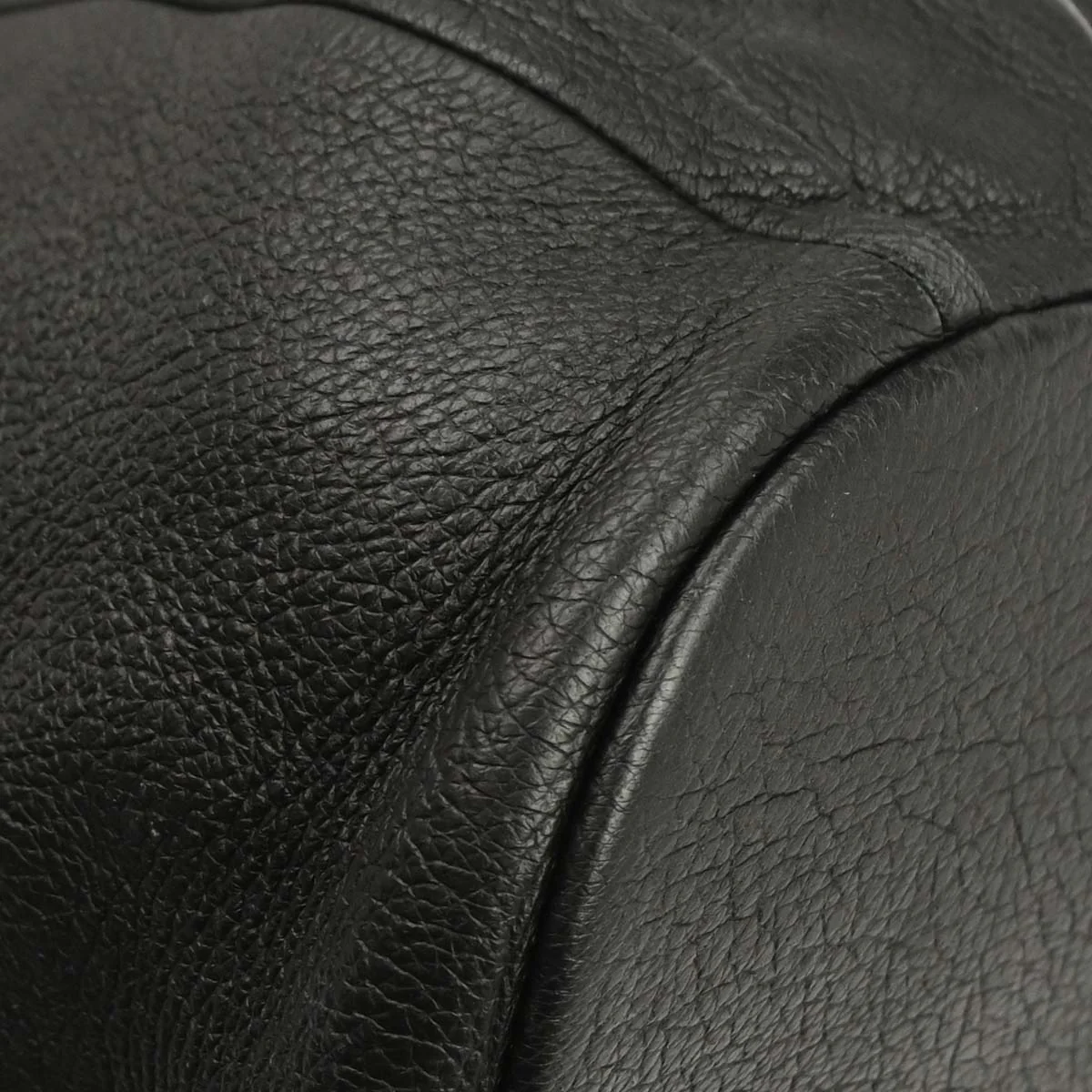 Celine * Black Leather Tote Handbag - Image 9