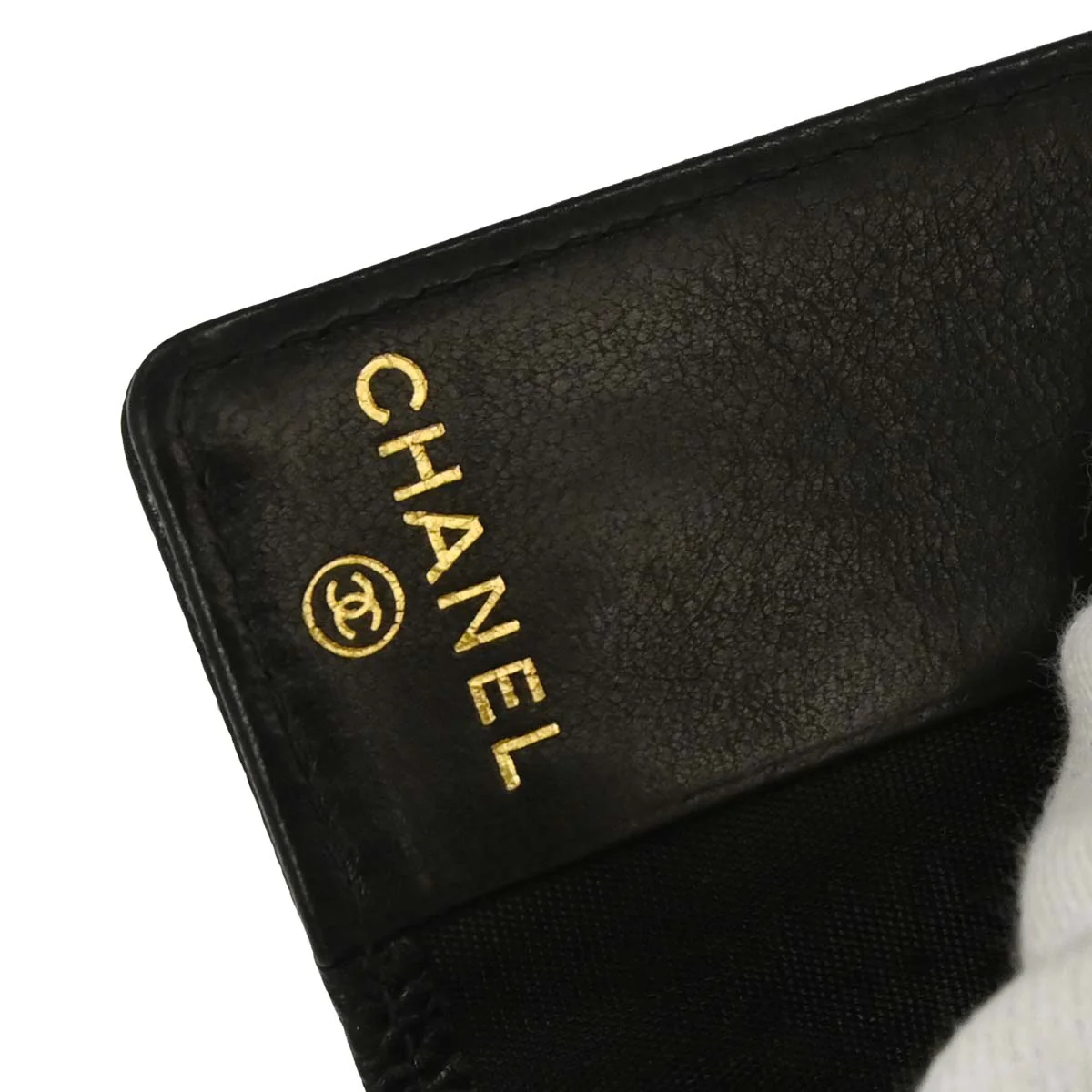 Chanel 2003-2004 Black Caviar Skin Six Hook Key Case Small Good - Image 11