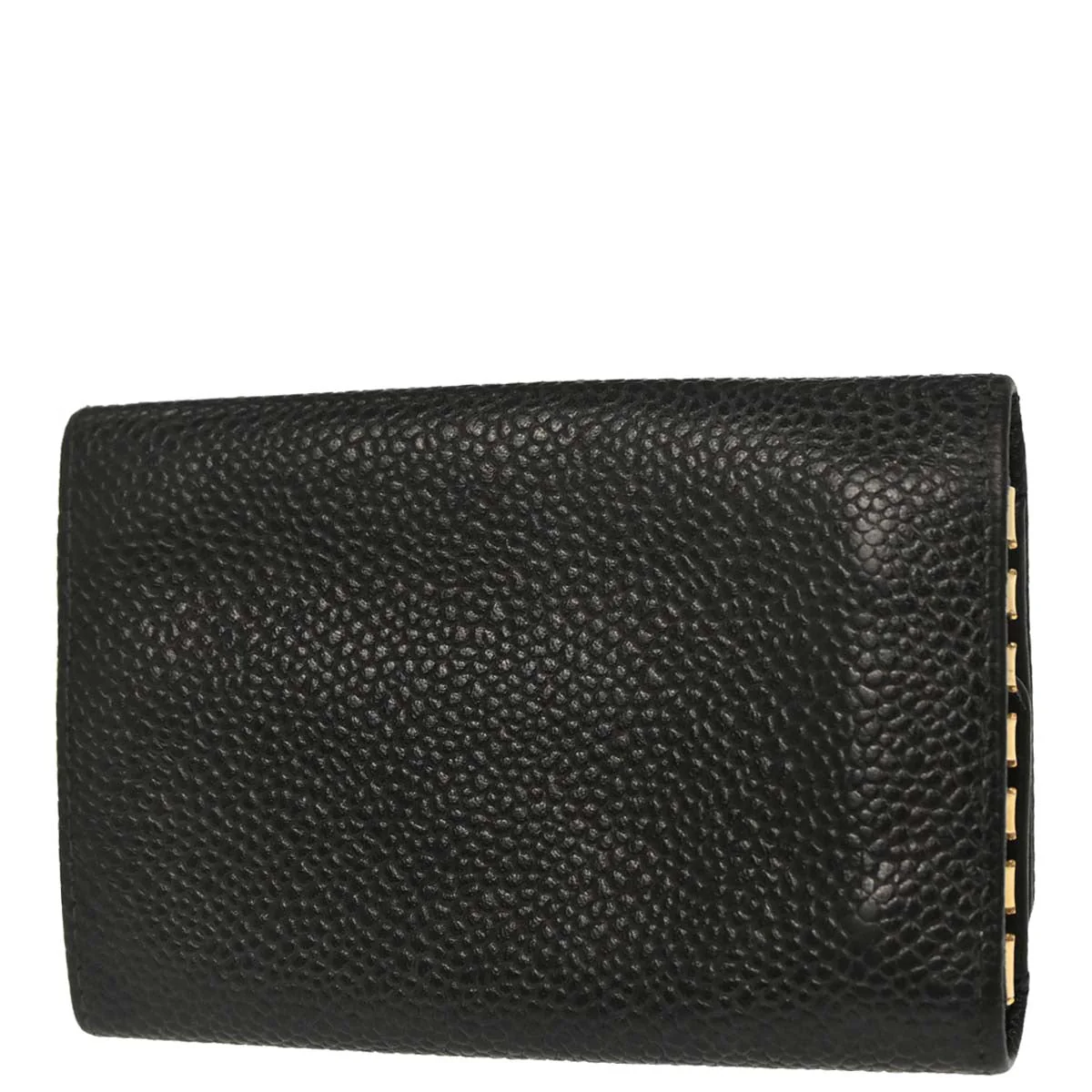 Chanel 2003-2004 Black Caviar Skin Six Hook Key Case Small Good - Image 2