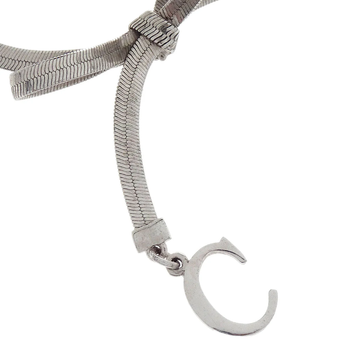 Christian Dior Necklace Pendant Silver - Image 2