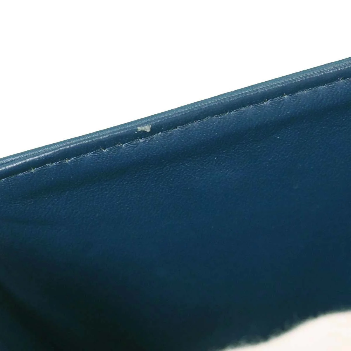 Chanel Blue Patent Leather 2.55 Double Flap Shoulder Bag - Image 15
