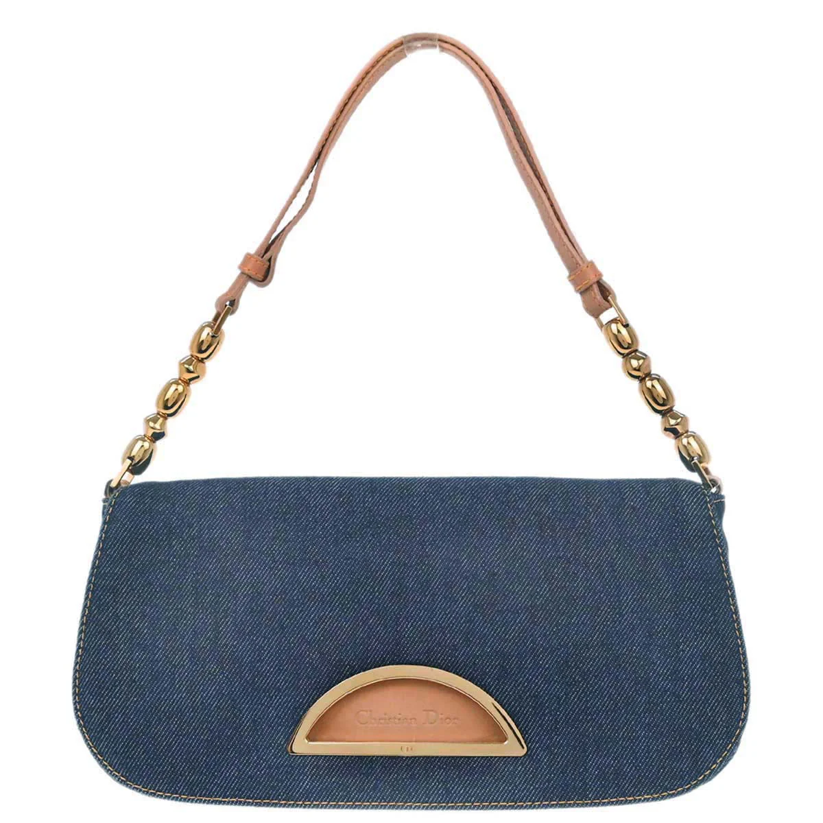 Christian Dior Indigo Denim Malice Shoulder Bag