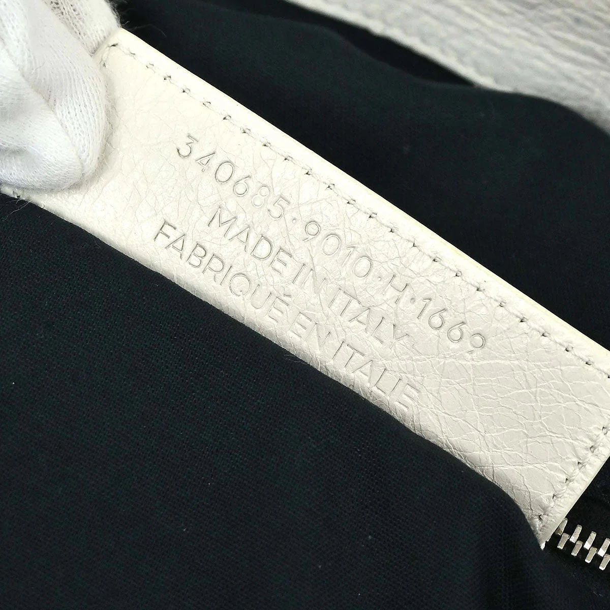 Balenciaga White Squash 2way Duffle Shoulder Handbag - Image 19
