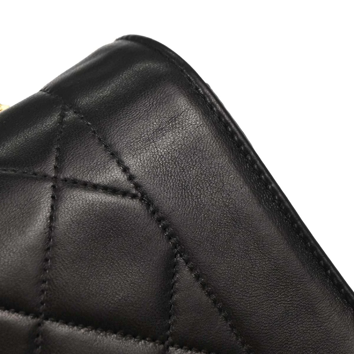 Chanel Black Lambskin Medium Diana Shoulder Bag - Image 12