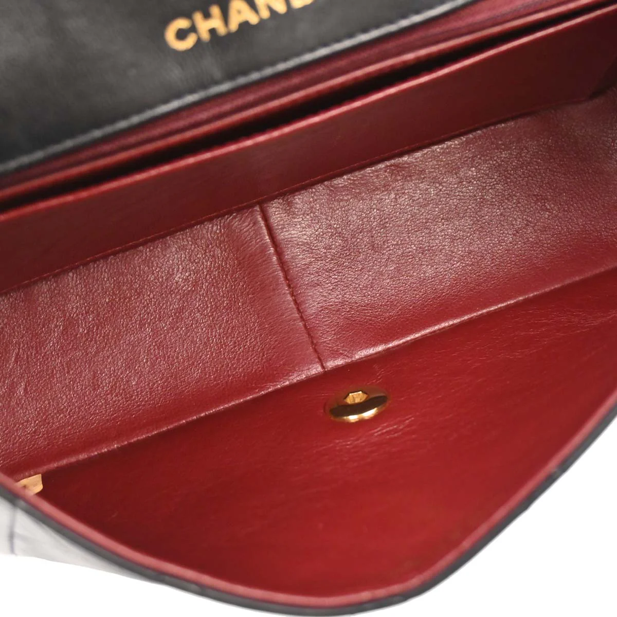 Chanel Black Lambskin Medium Diana Shoulder Bag - Image 18