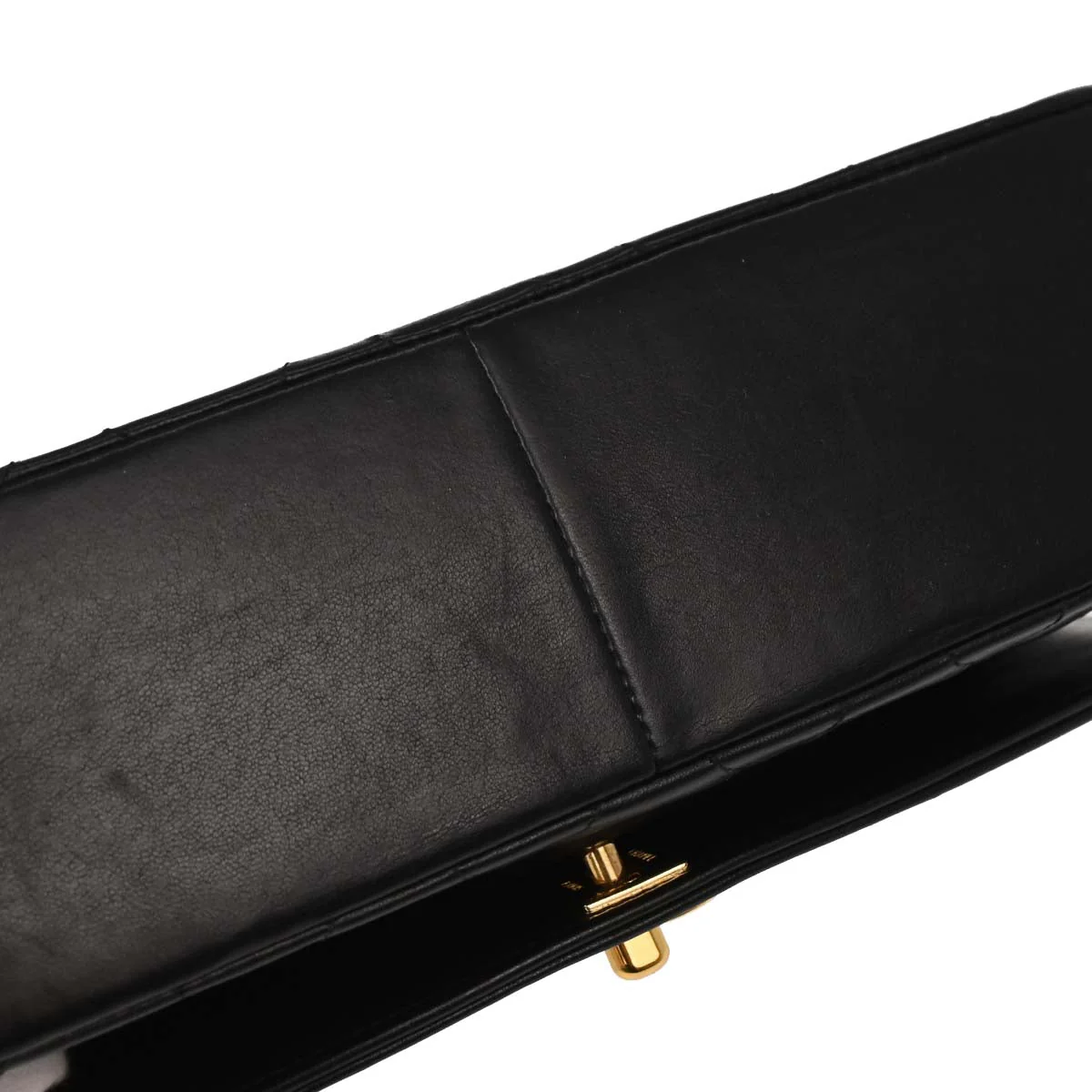 Chanel Black Lambskin Medium Diana Shoulder Bag - Image 3