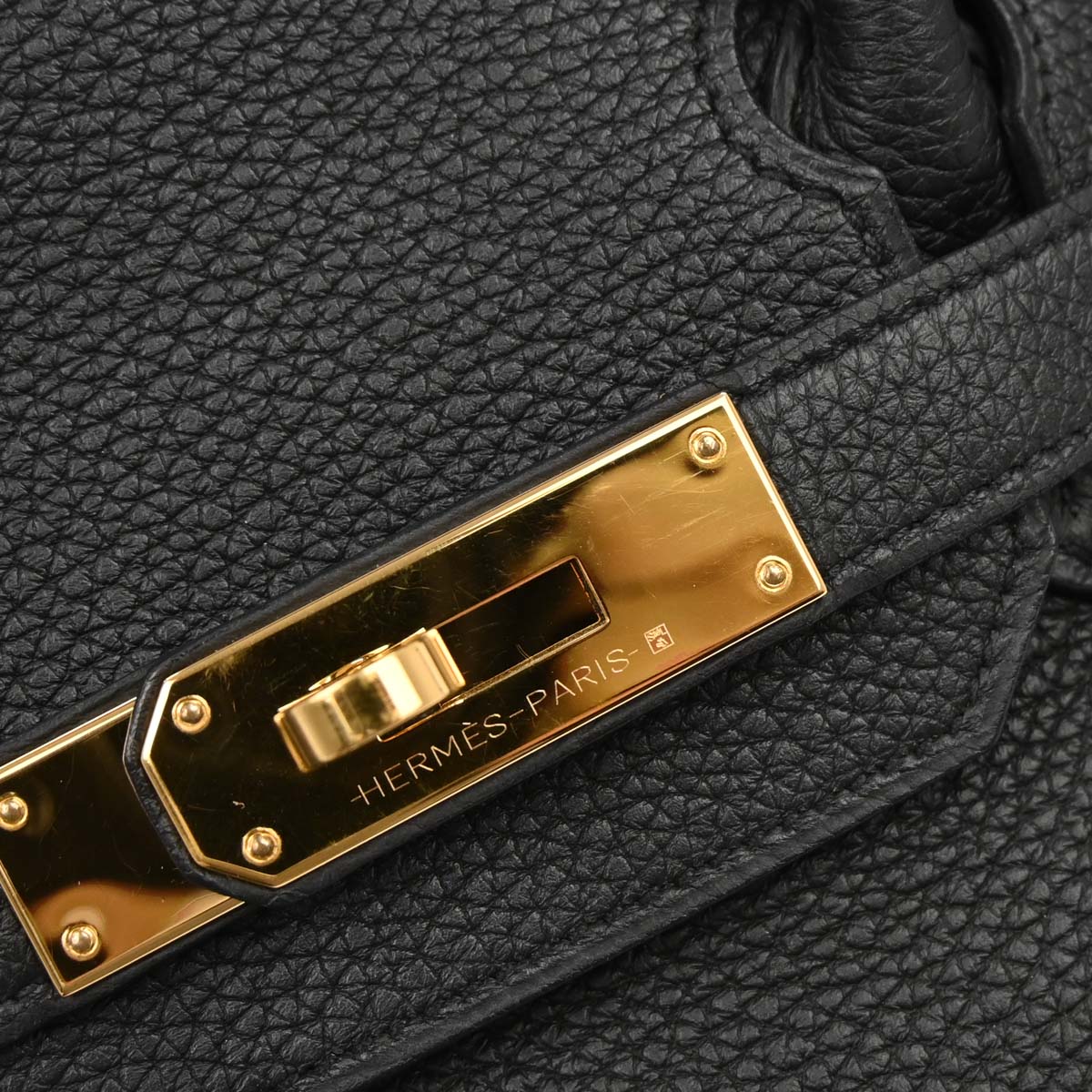 Hermes Black Togo Birkin 30 Handbag - Image 10