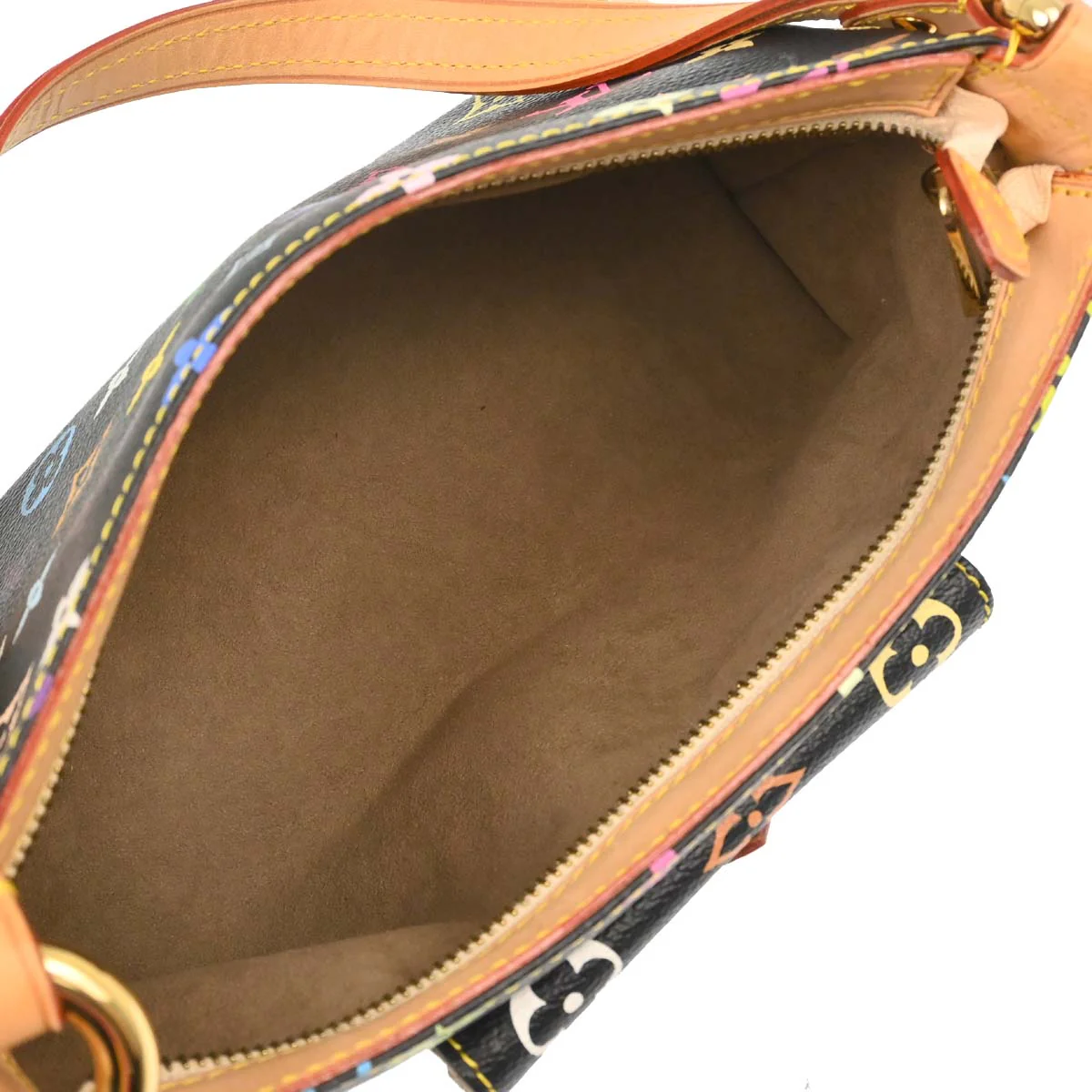 Louis Vuitton Black Monogram Multicolor Eliza Handbag M40099 - Image 14