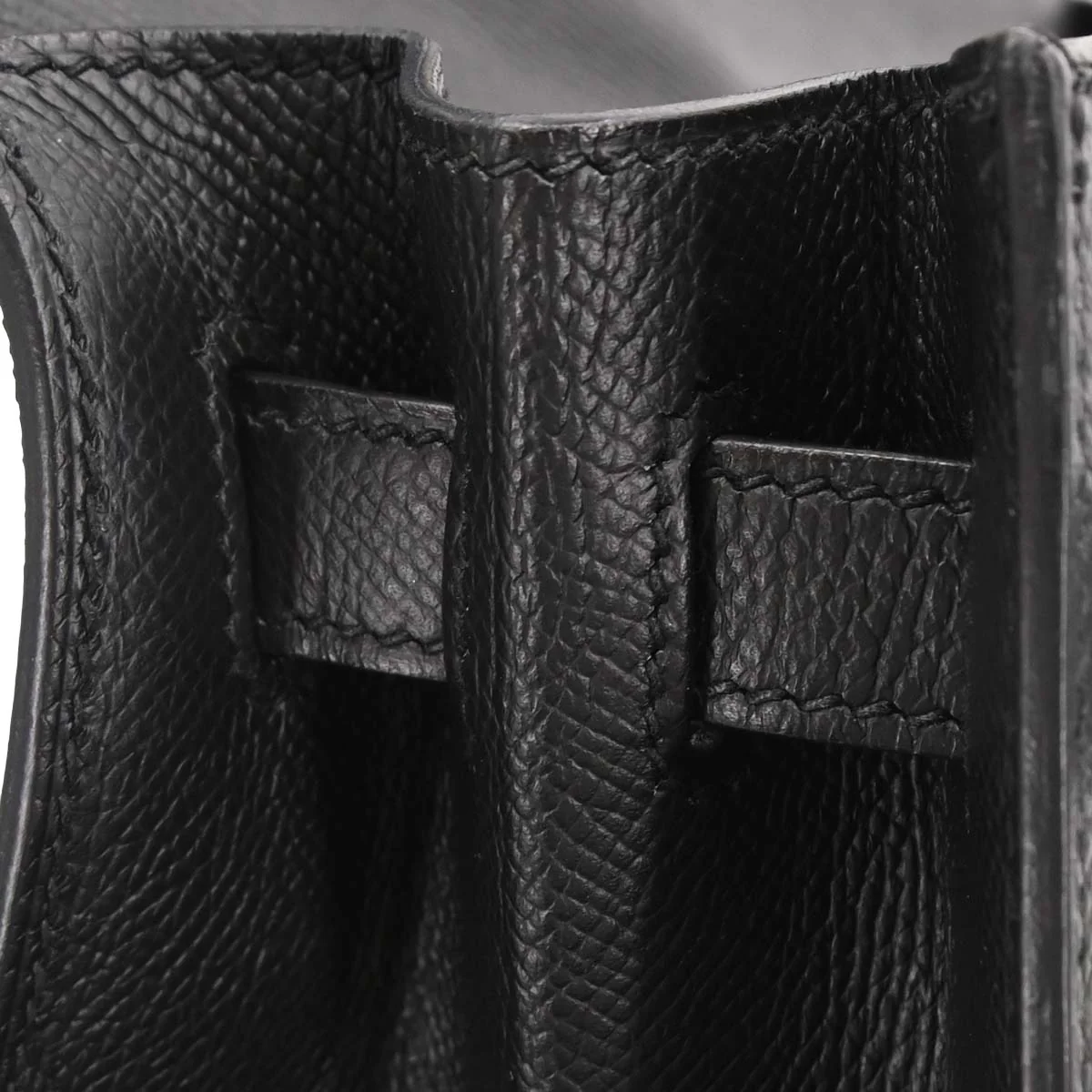Hermes Black Epsom Kelly 32 Sellier 2way Shoulder Handbag - Image 12