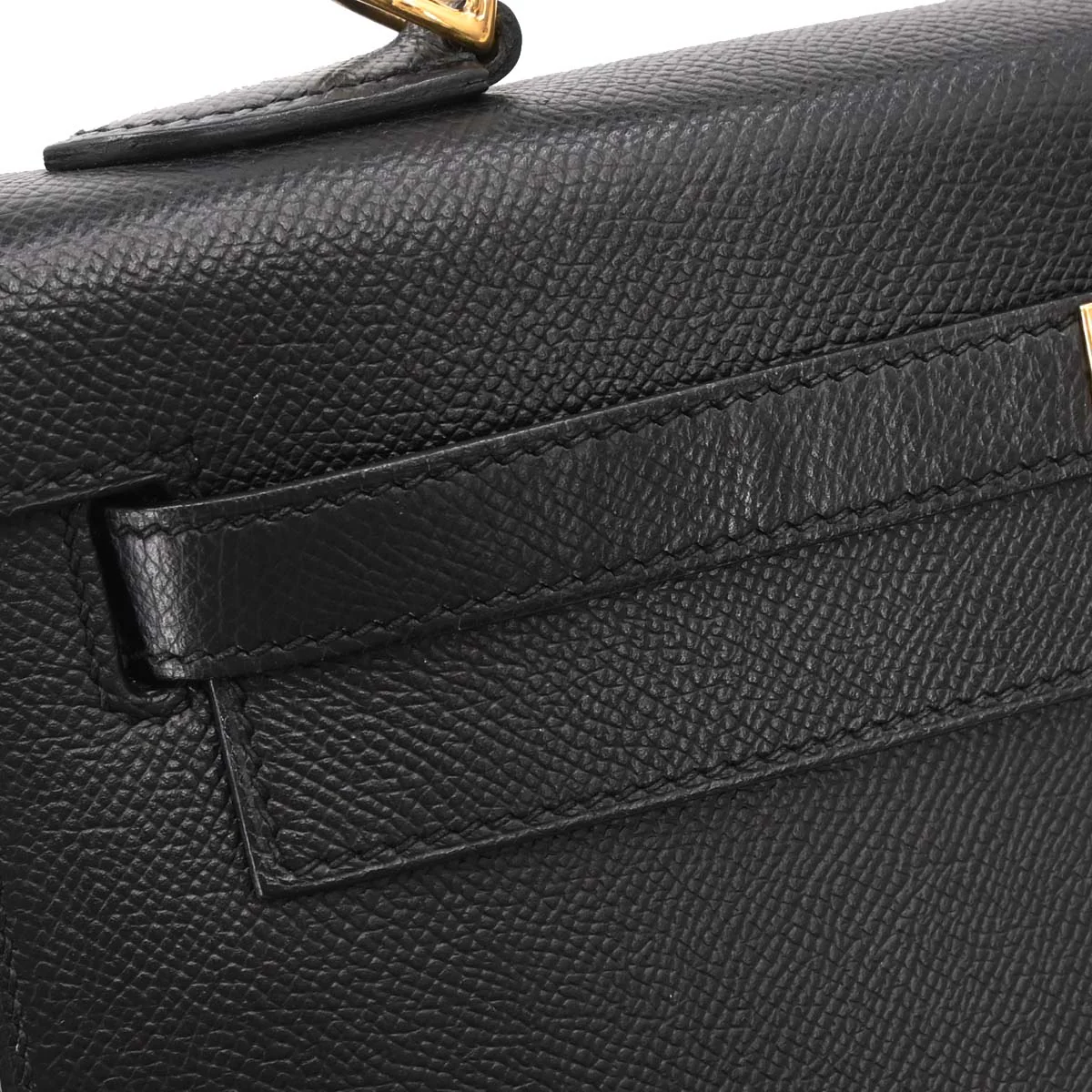 Hermes Black Epsom Kelly 32 Sellier 2way Shoulder Handbag - Image 3