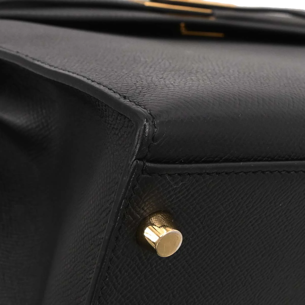Hermes Black Epsom Kelly 32 Sellier 2way Shoulder Handbag - Image 6