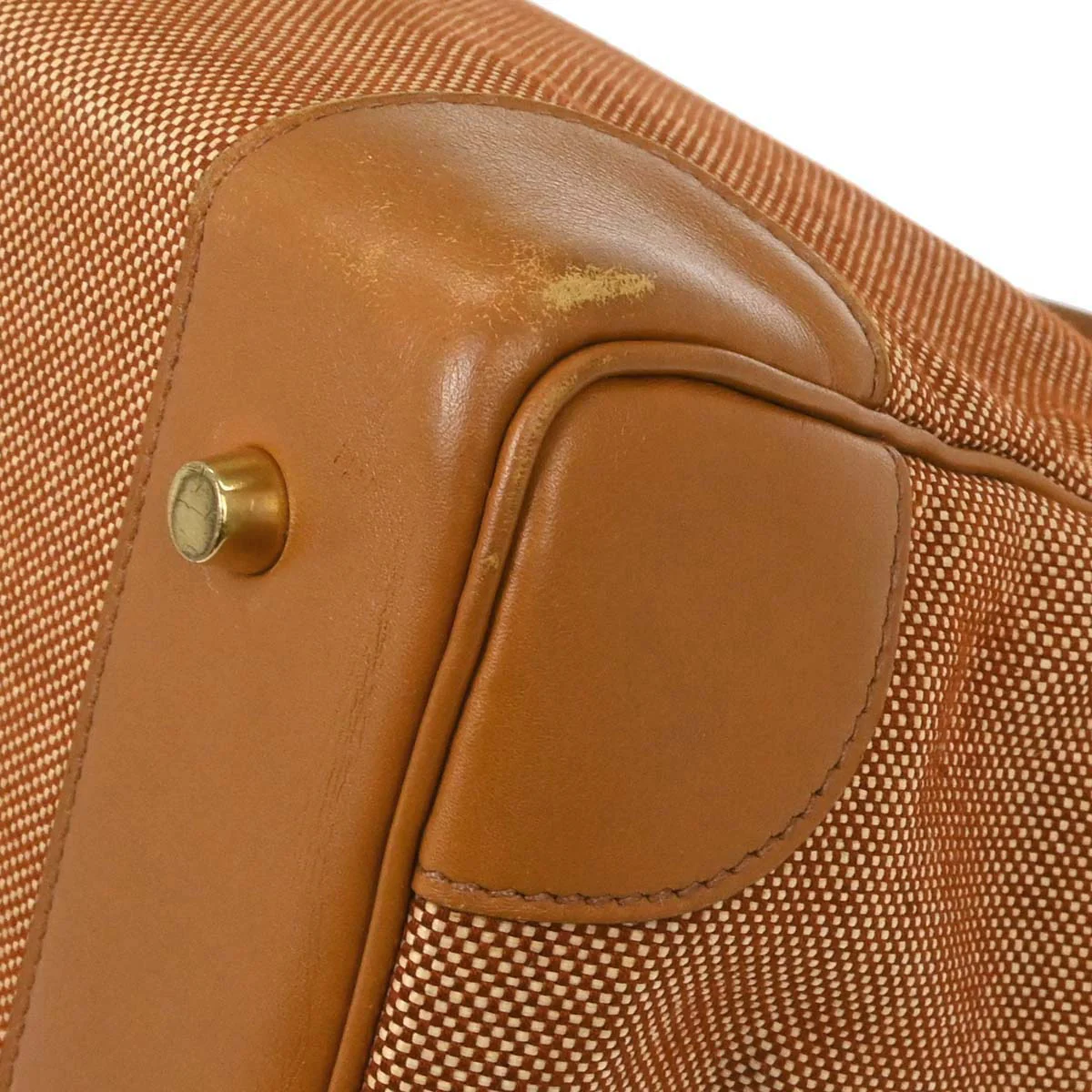 Hermes Brown Toile H Gulliver Birkin 40 Handbag - Image 8